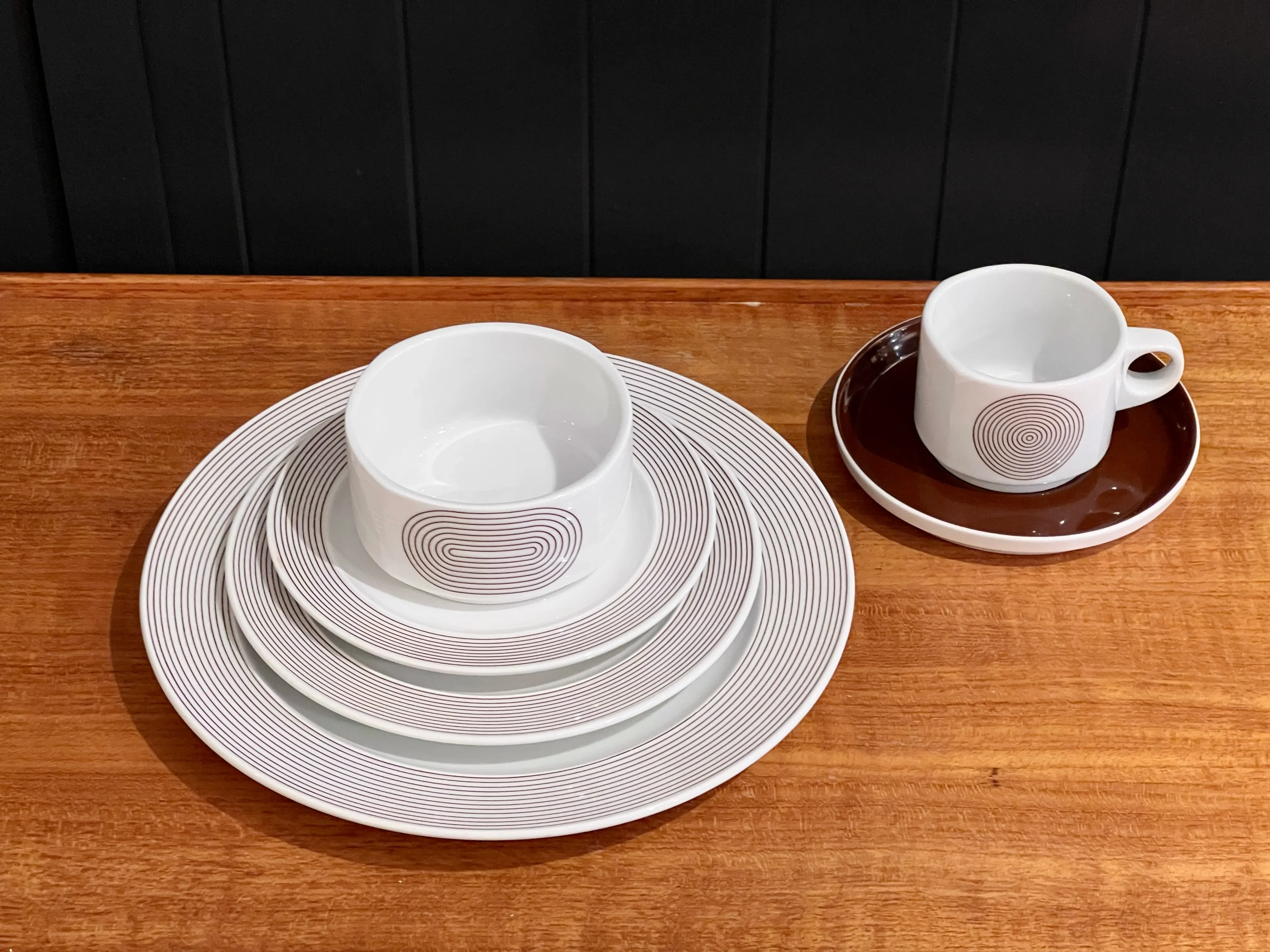 1970s Rosenthal Carre Wolf Karnagel Studio Line 