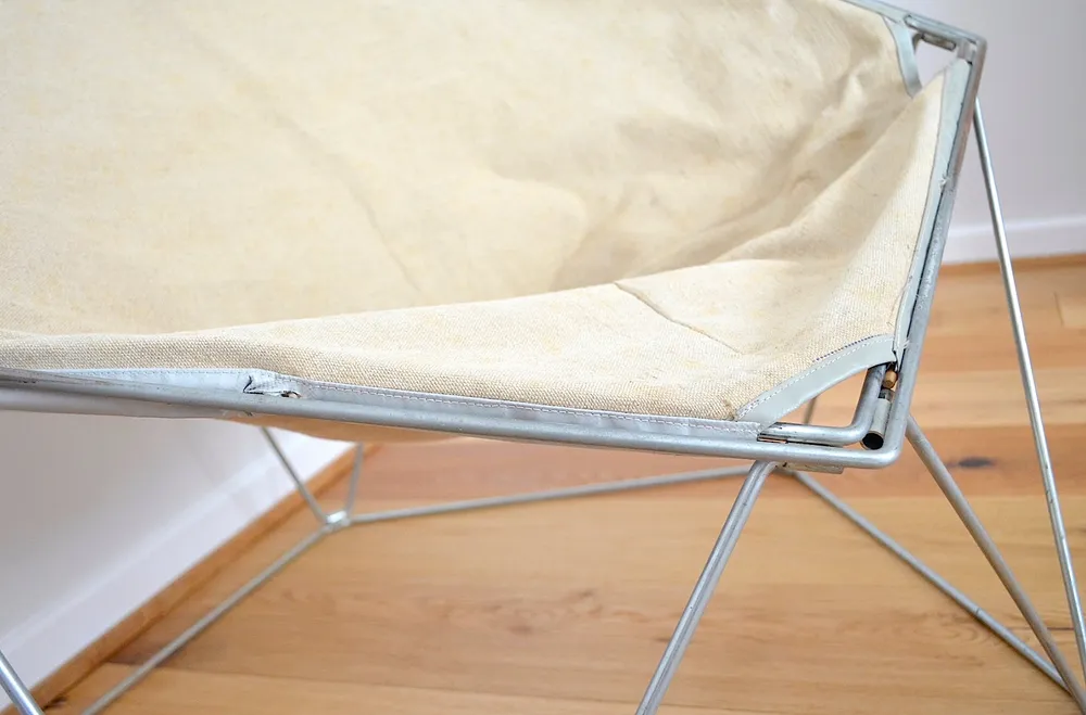 White Penta Chair by Jean-Paul Barry & Kim Moltzer for Wilhelm Bofinger, 1960s