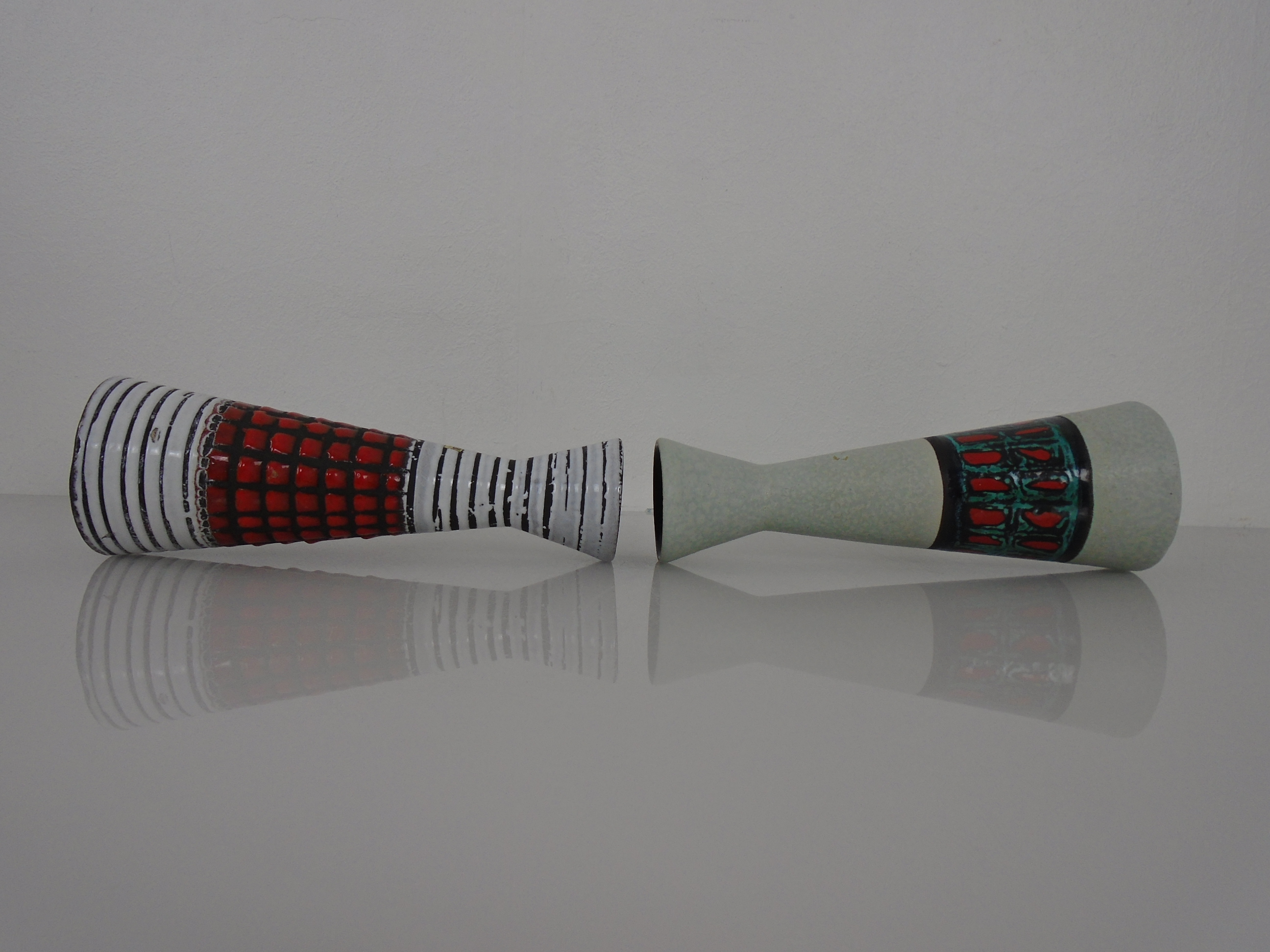 Ceramic Vases by Heinz Siery for Scheurich, 1950s, Set of 2