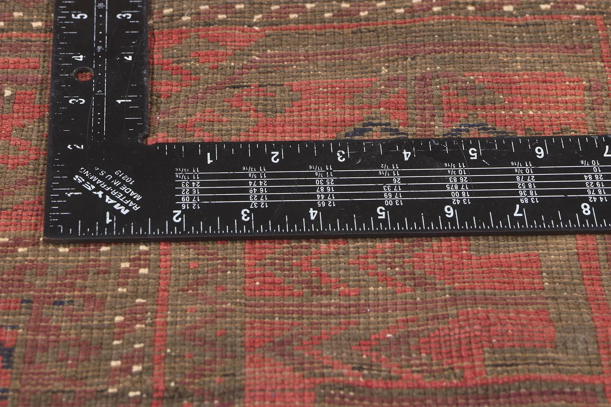 Antique Turkoman Afghan Rug Runner - 04\'00 X 11\'09