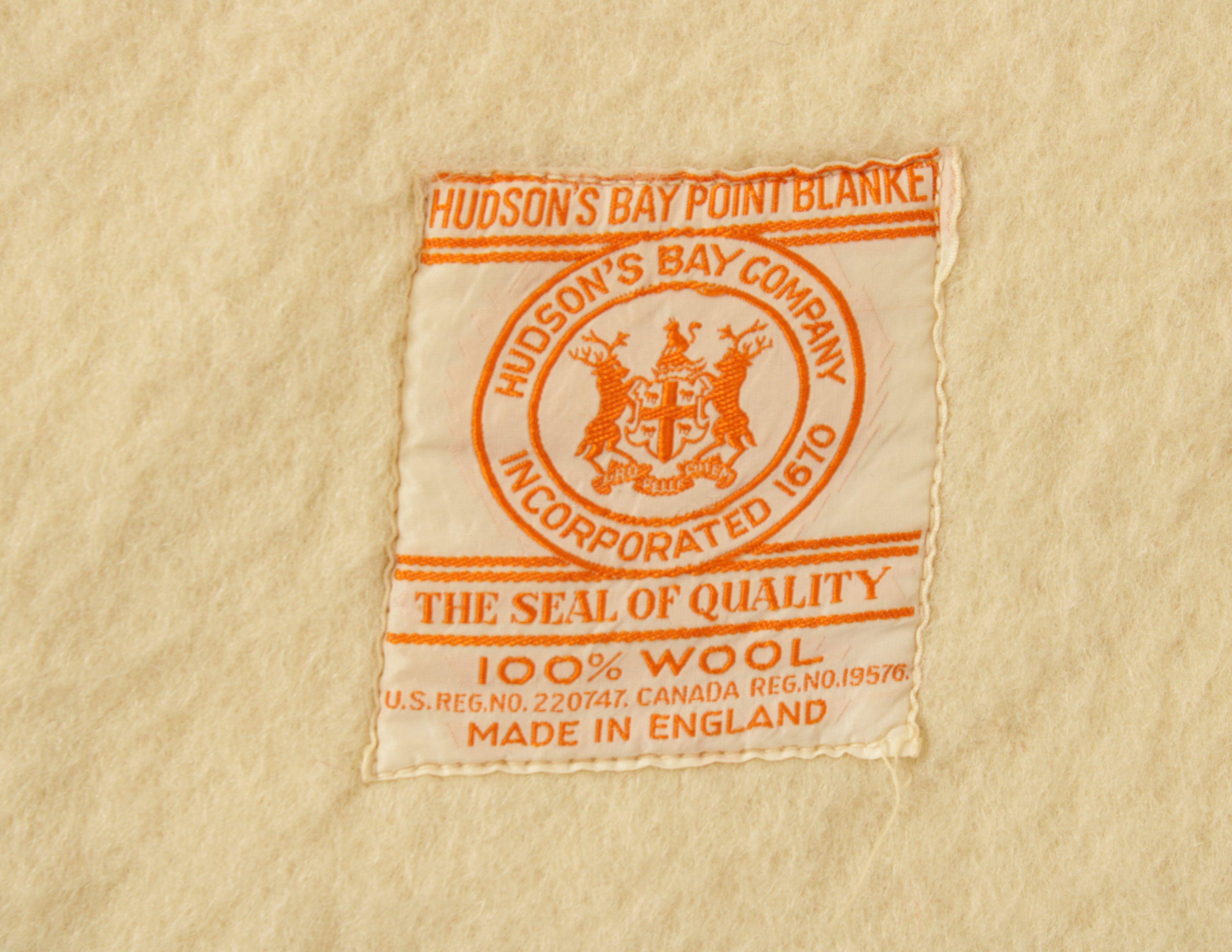 Hudson bay blanket labels outlet
