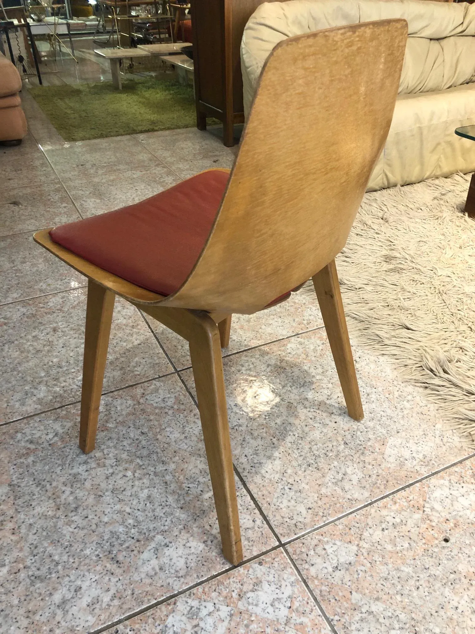 Tonneau Chair by Pierre Guariche for Steiner, 1950s | Chairish