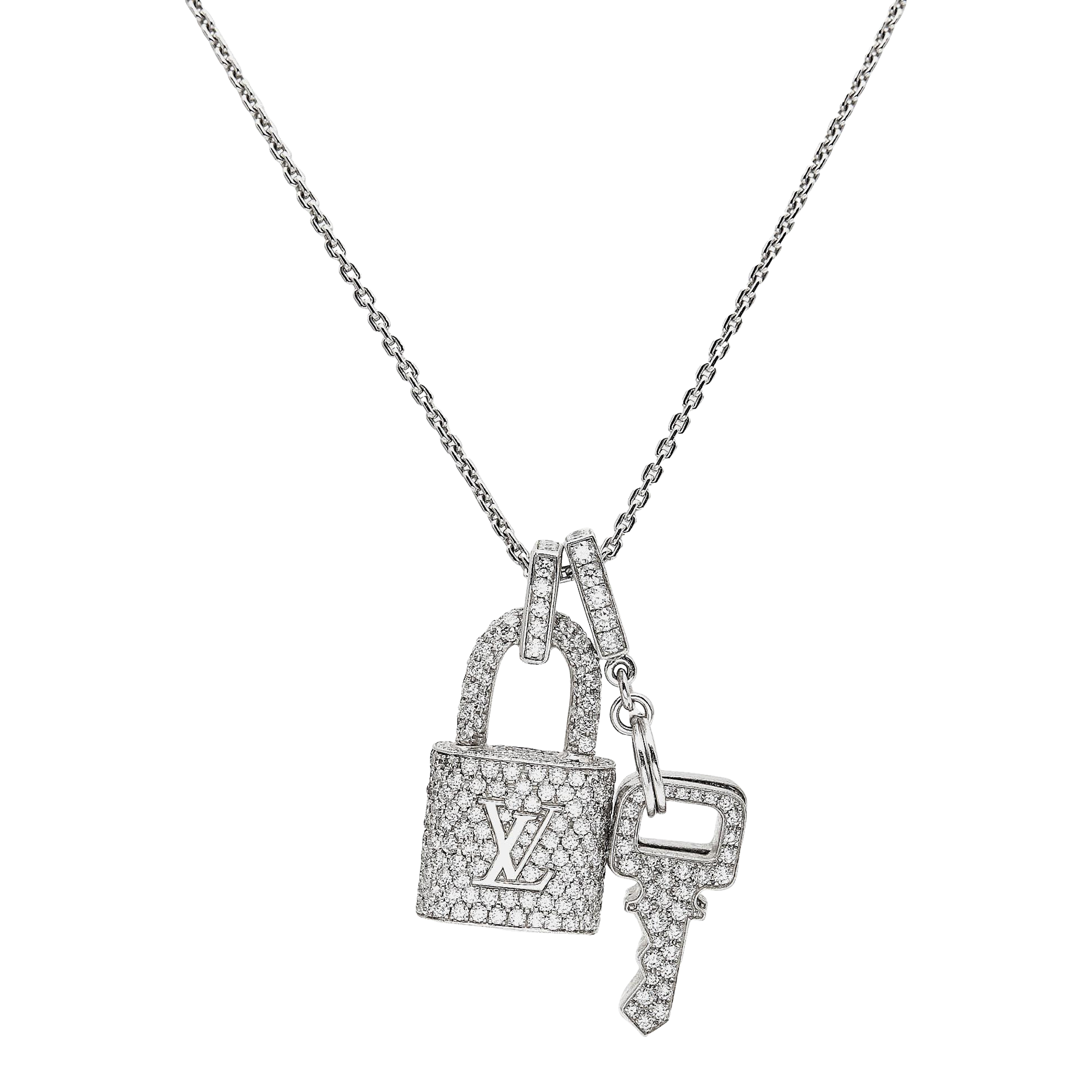 Lv sculpture necklace discount