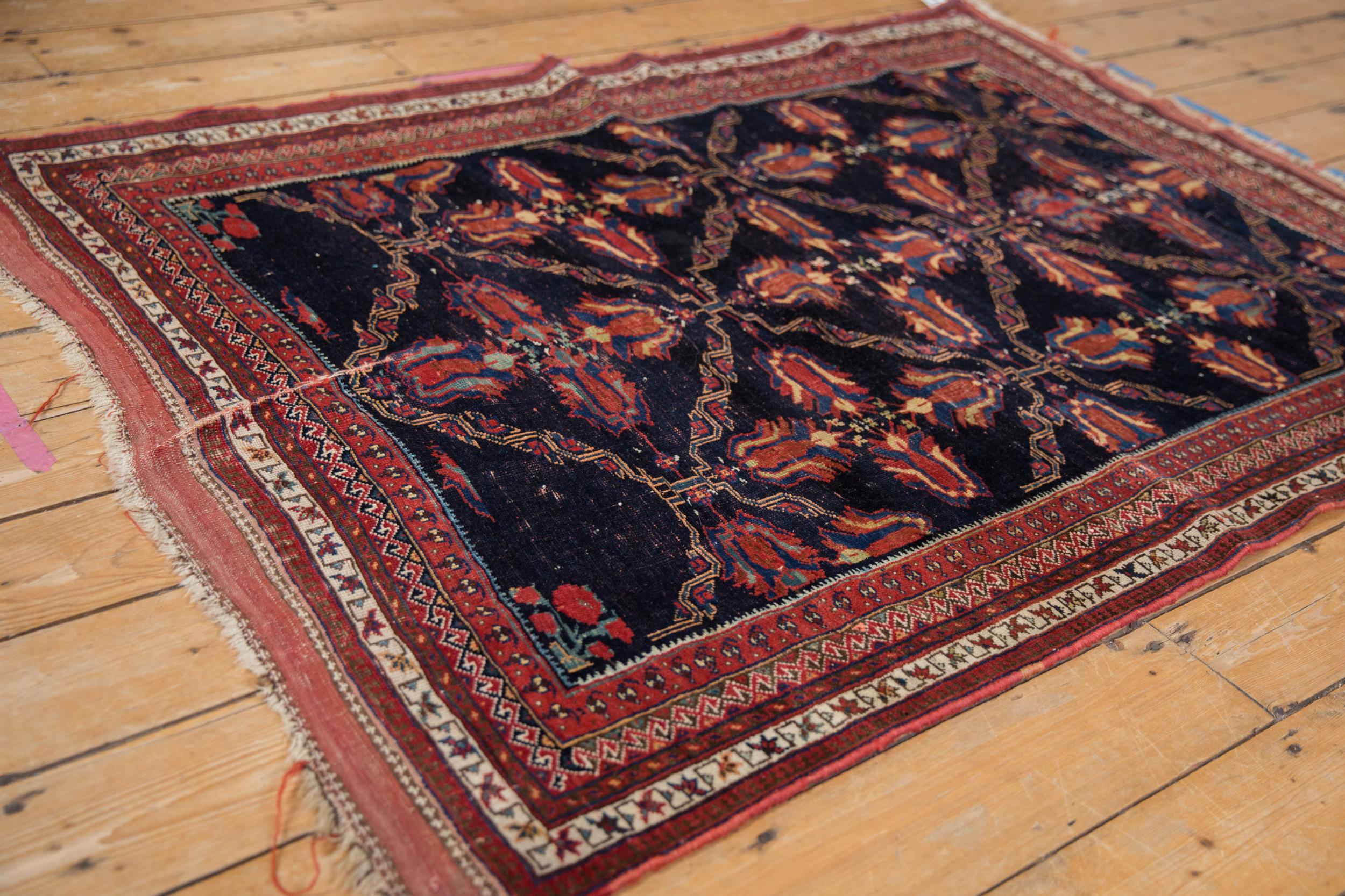Antique Fine Afshar Rug - 4'1