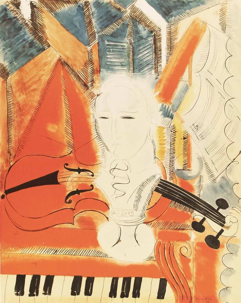 XL Late 20th Century After Raoul Dufy, 