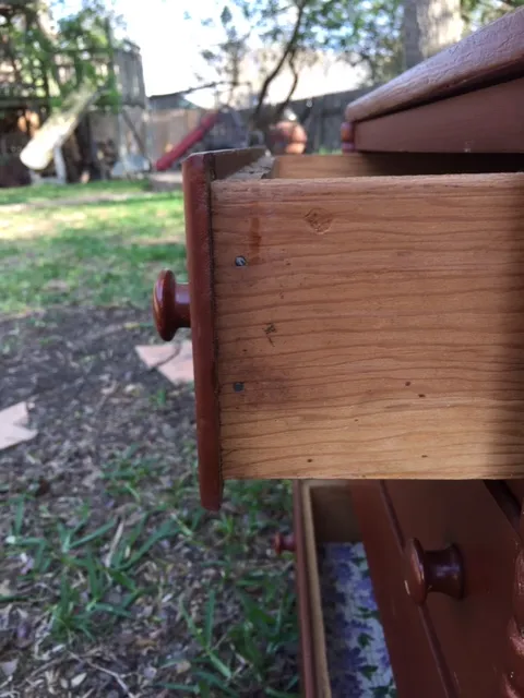 1940s Primitive Small Chest of Drawers