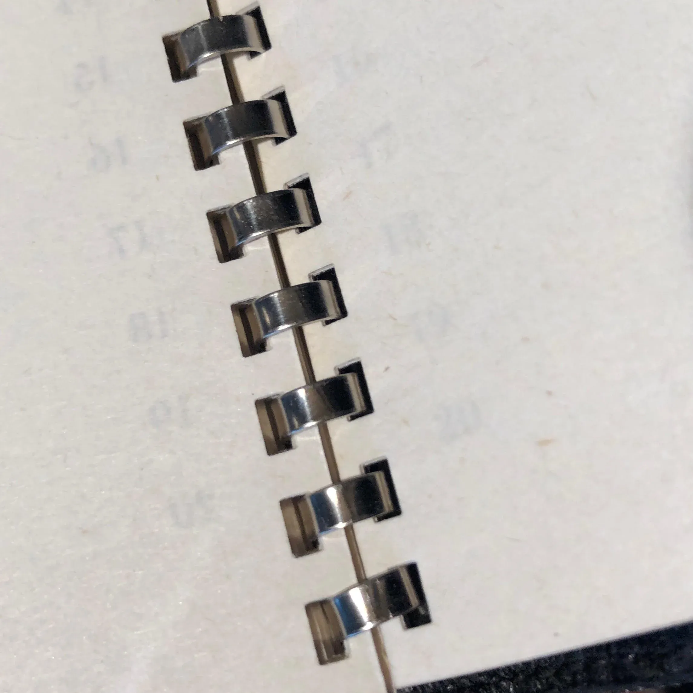 Vintage Hermes Calf Skin Notebook/Agenda Holder in Black | Chairish