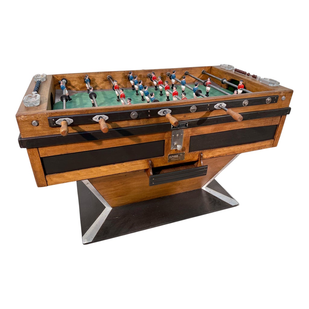 Foosball Table - Vintage - France 1960 | Chairish
