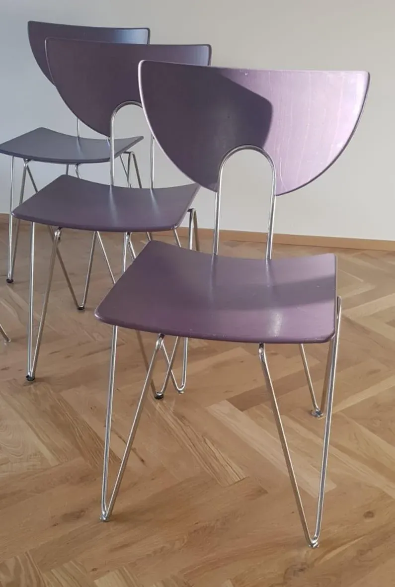 Kusch+Co. Mikado 1800　walter leeman Mikado 1800 Chairs by Walter Leeman for Kusch+Co, 1979, Set