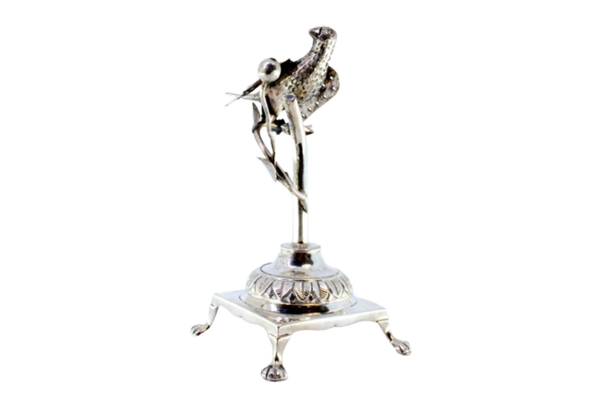 Silver Toothpick Holder