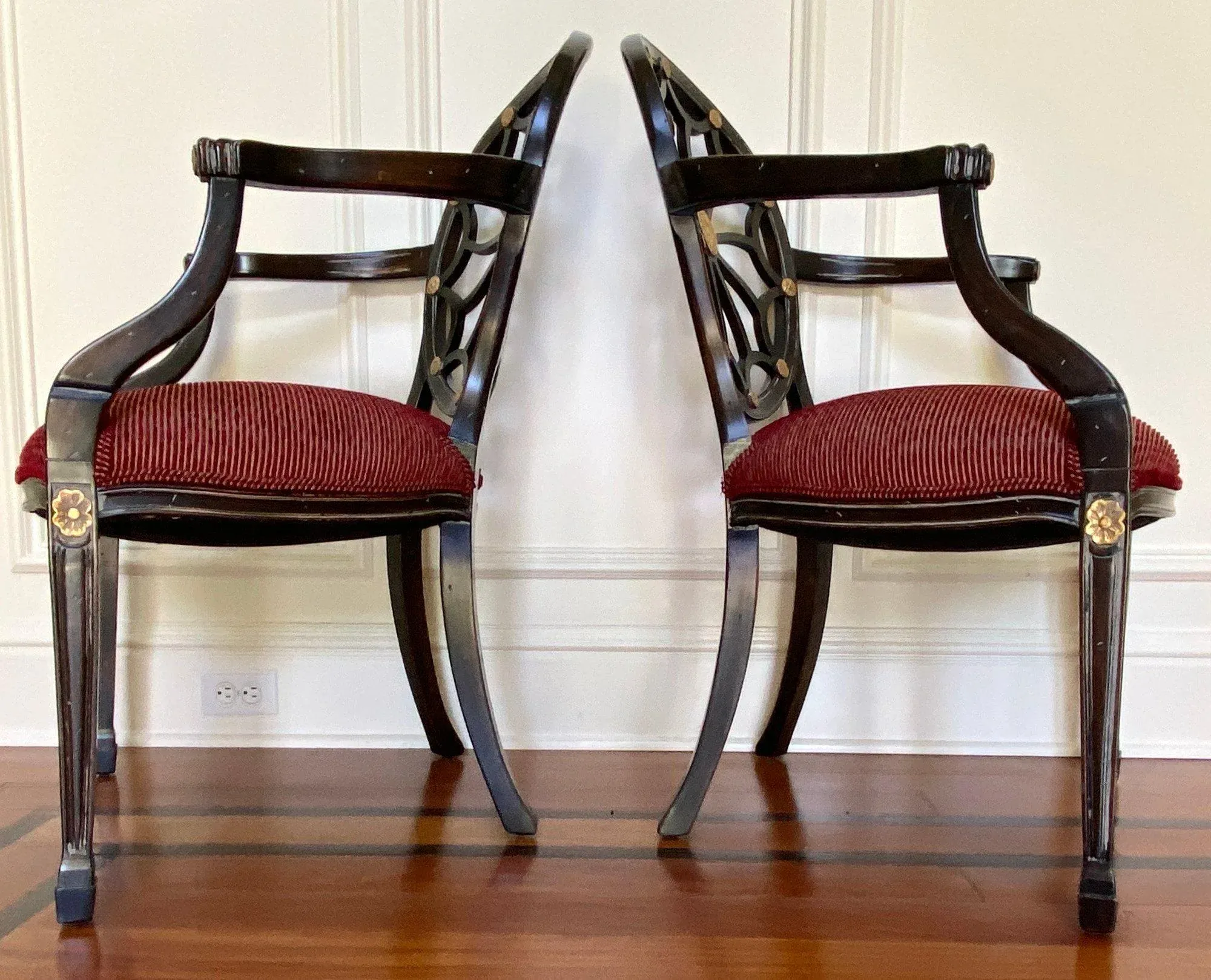 椅子 spider back arm chair Ethan Allen Spider-Back Chairs Cristal Model Accent