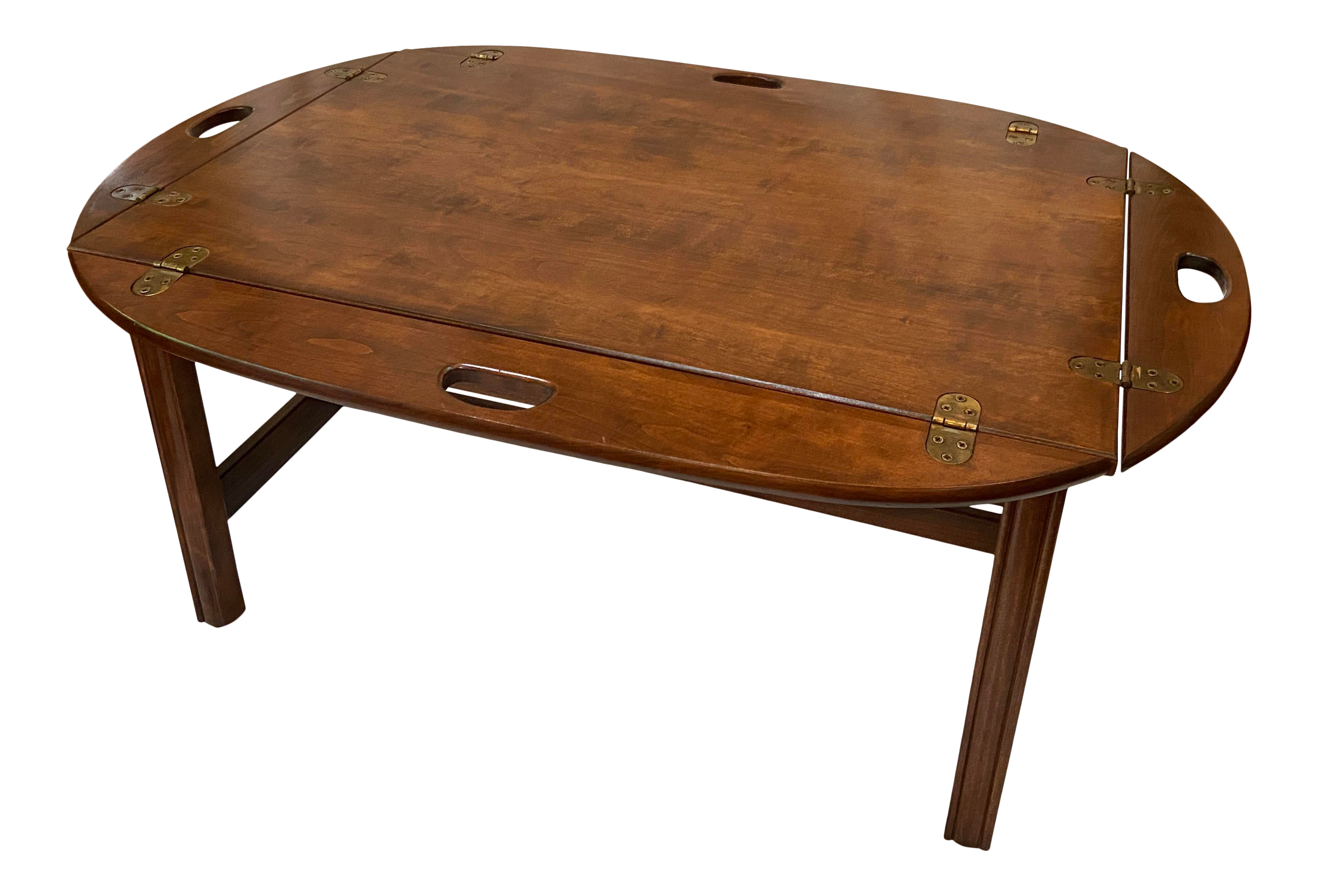 Mid 20th Century Butler Style Coffee Or Tea Table Chairish