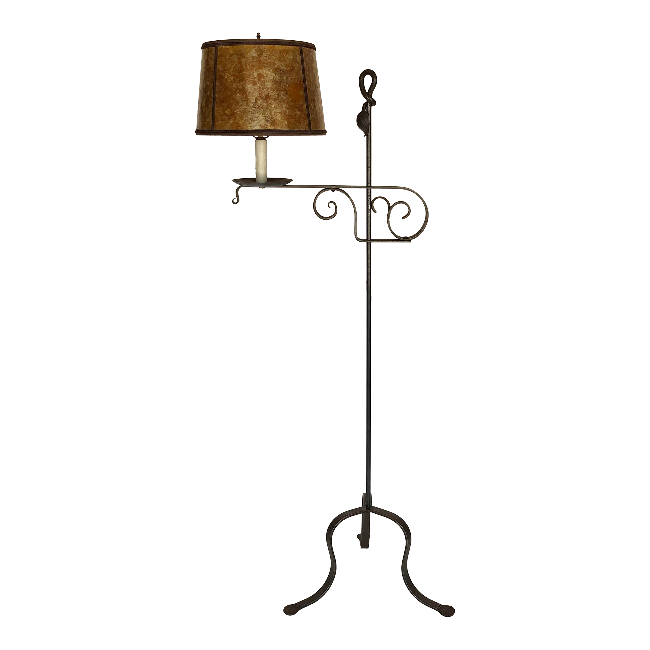 Dessin Fournir Adjustable Wrought Iron Floor Lamp Chairish
