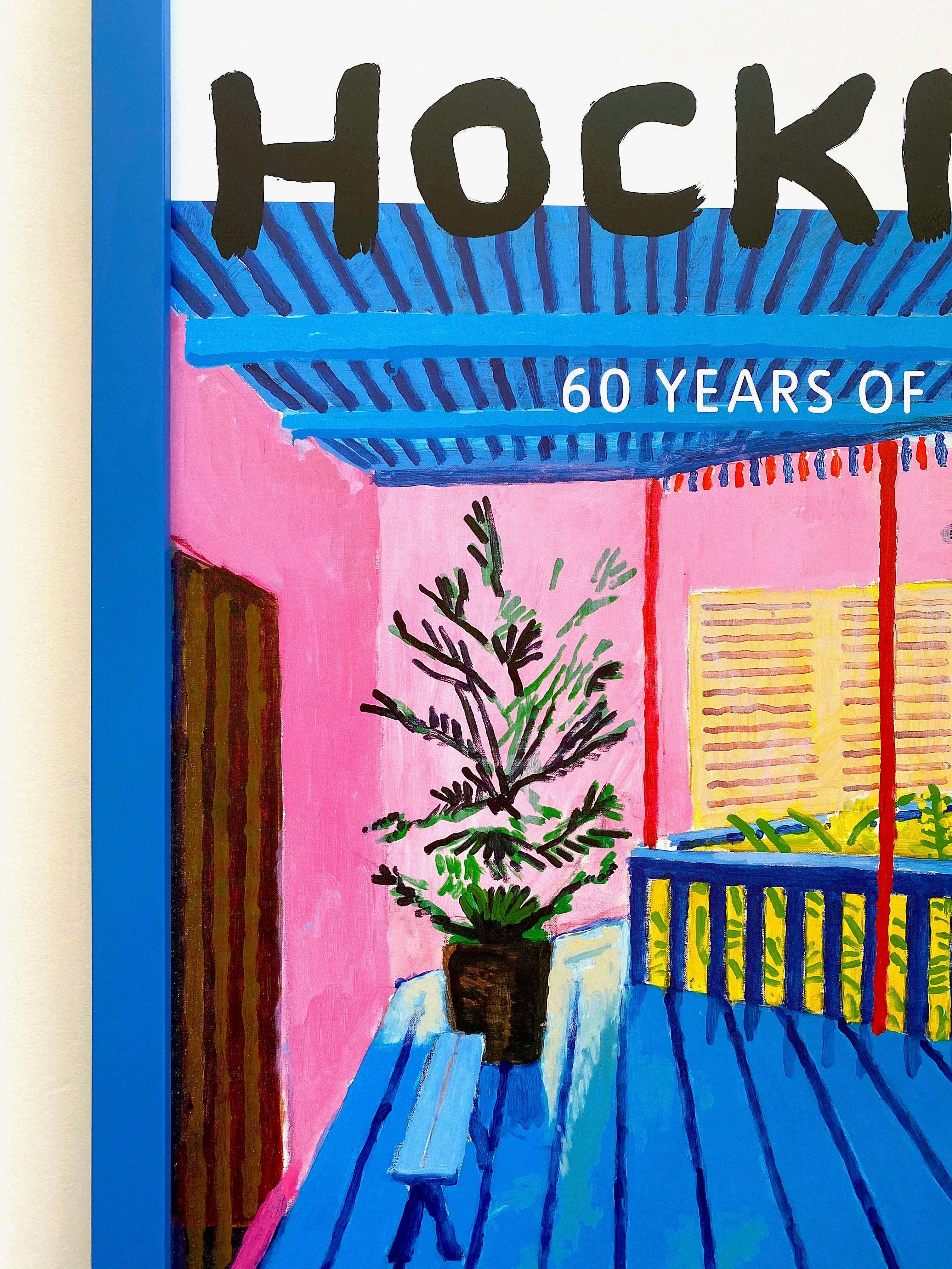 David Hockney Lithograph Print Tate Britain Framed Pop Art