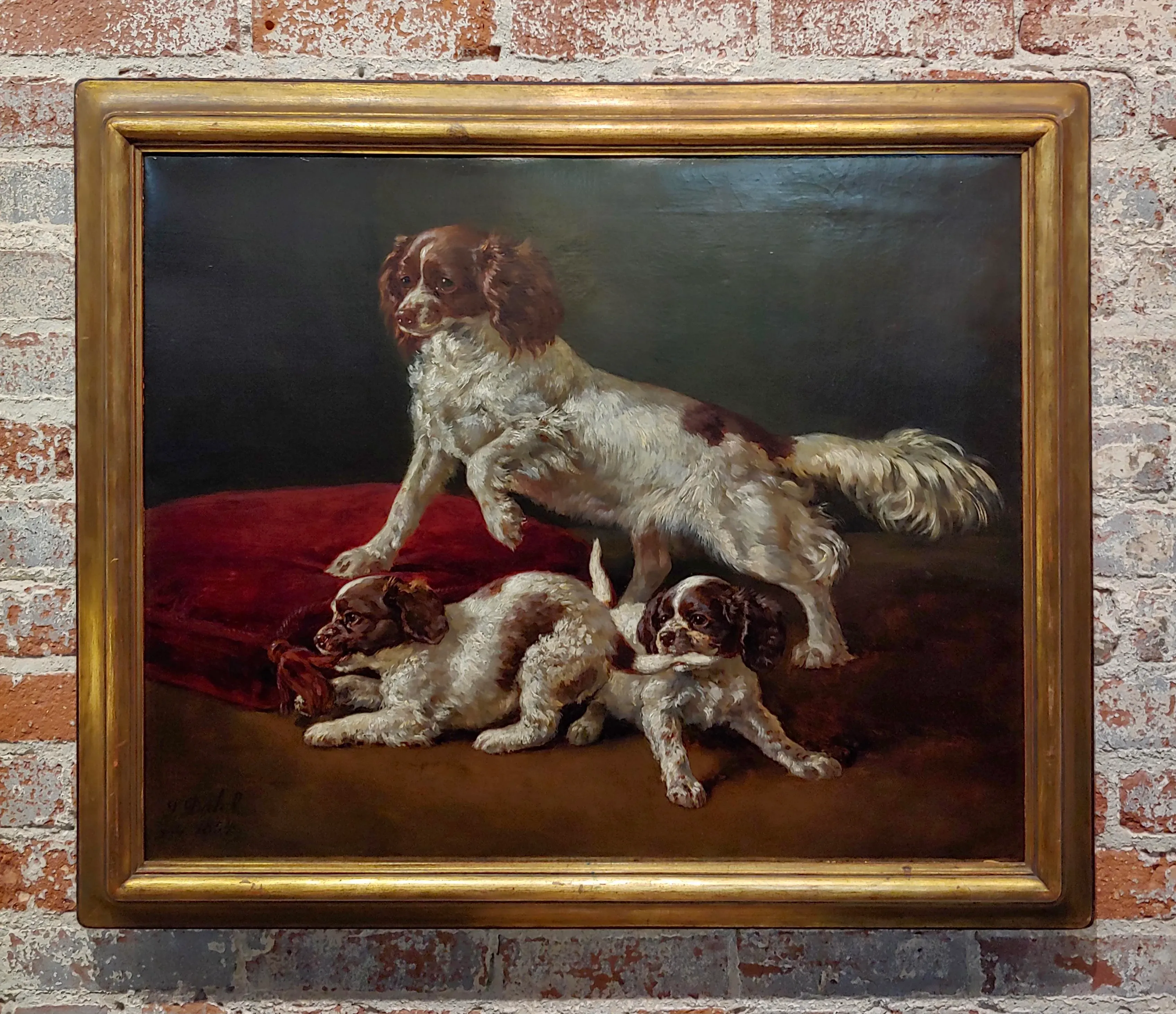 Siegwald Johannes Dahl -Cavalier King Charles W/Her Playful