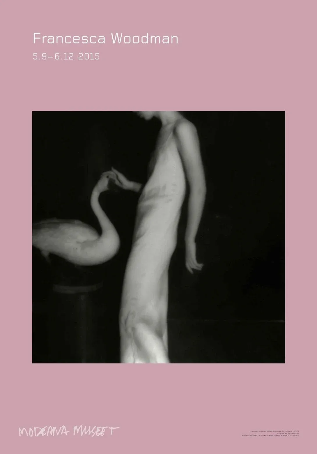 Francesca Woodman Untitled Poster Moderna Museet | Chairish