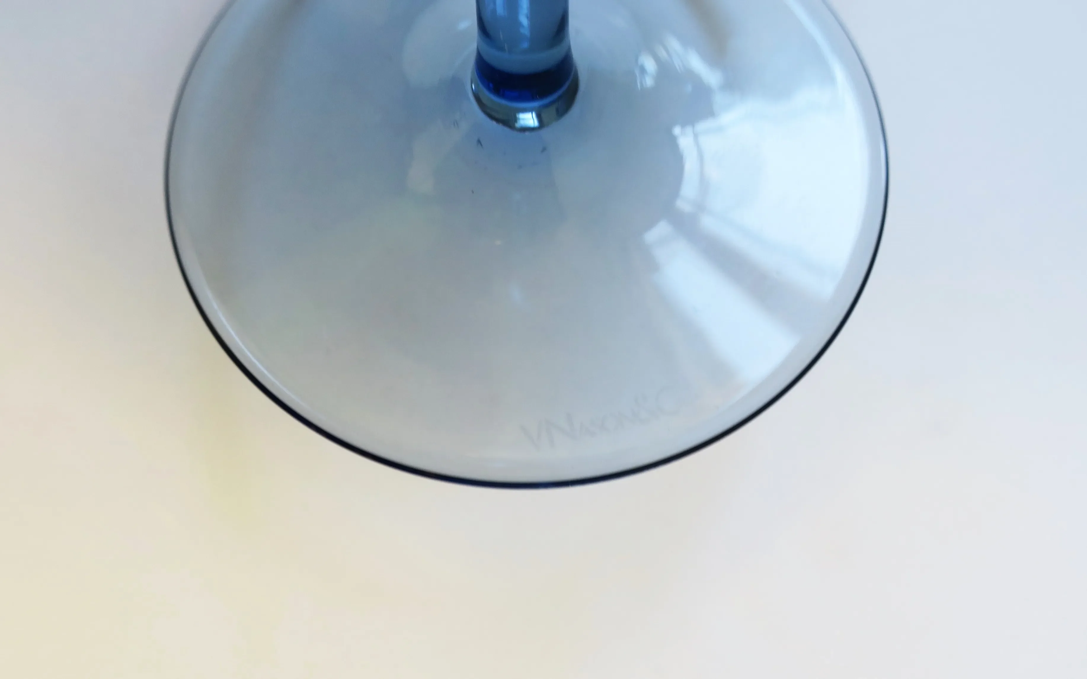 Italian Murano Cocktail or Champagne Coupe Glasses, Vincenzo Nason 