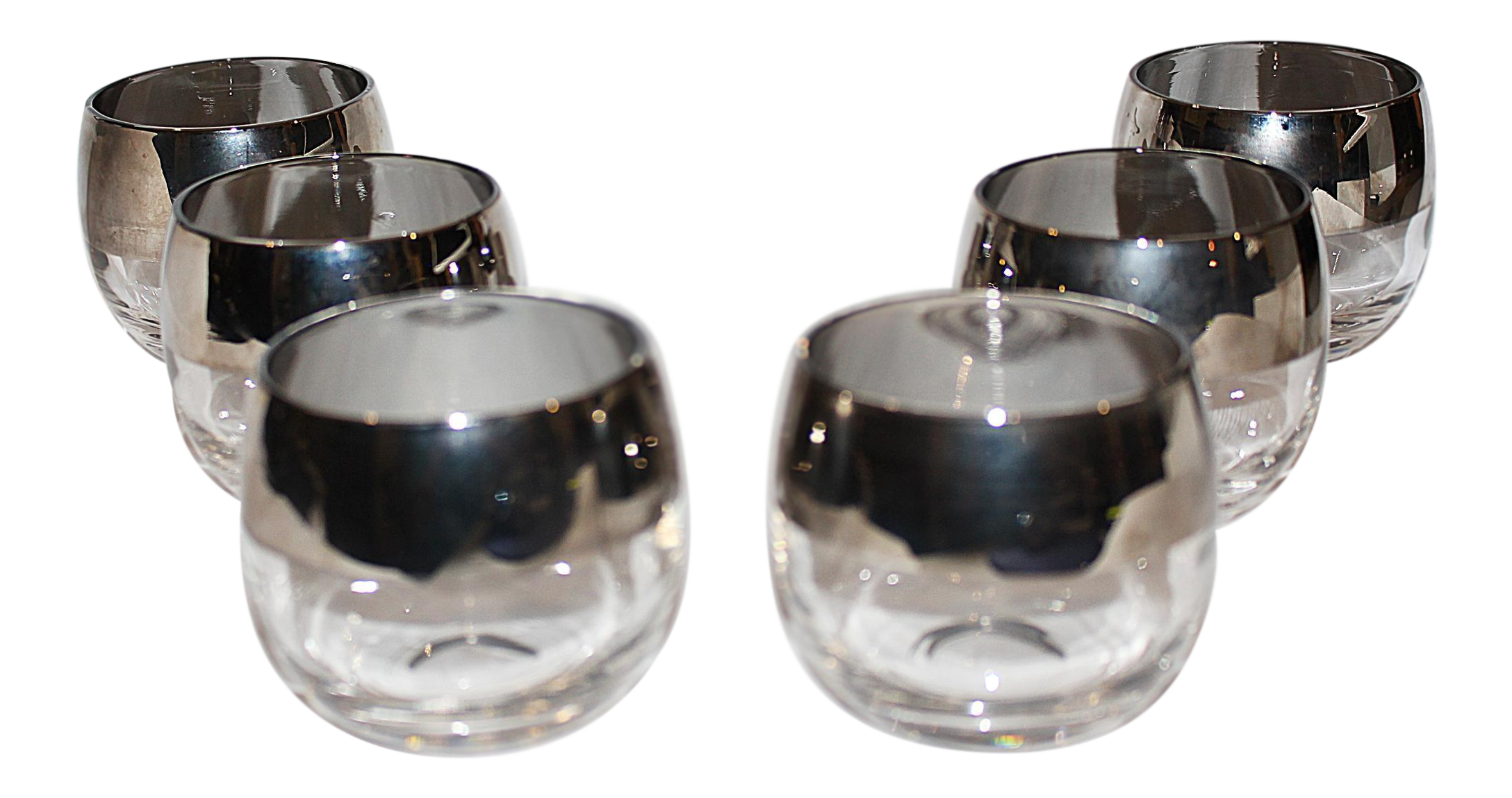 RolyPoly Low Ball Glasses Set of 6 Chairish