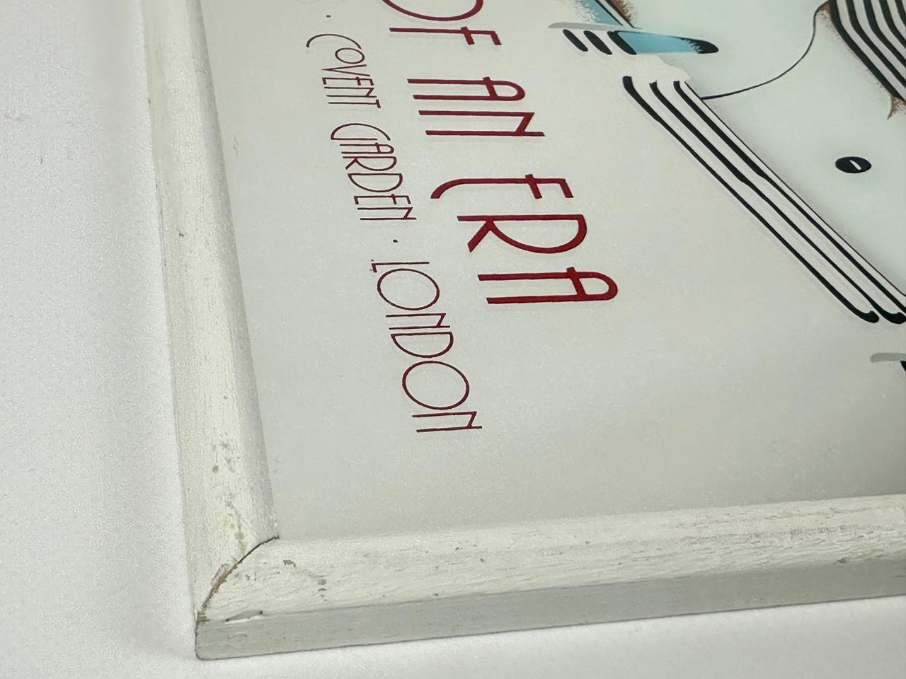 ヴィンテージ　ミラー　Peter Kelly Art Deco Style Peter Kelly Art of an Era Advertising Mirror