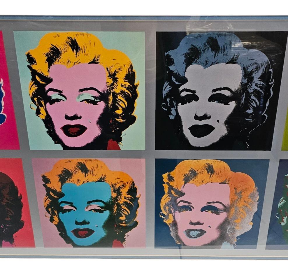 Ten Marilyns, 1967 by Andy Warhol Offset Lithograph - 10