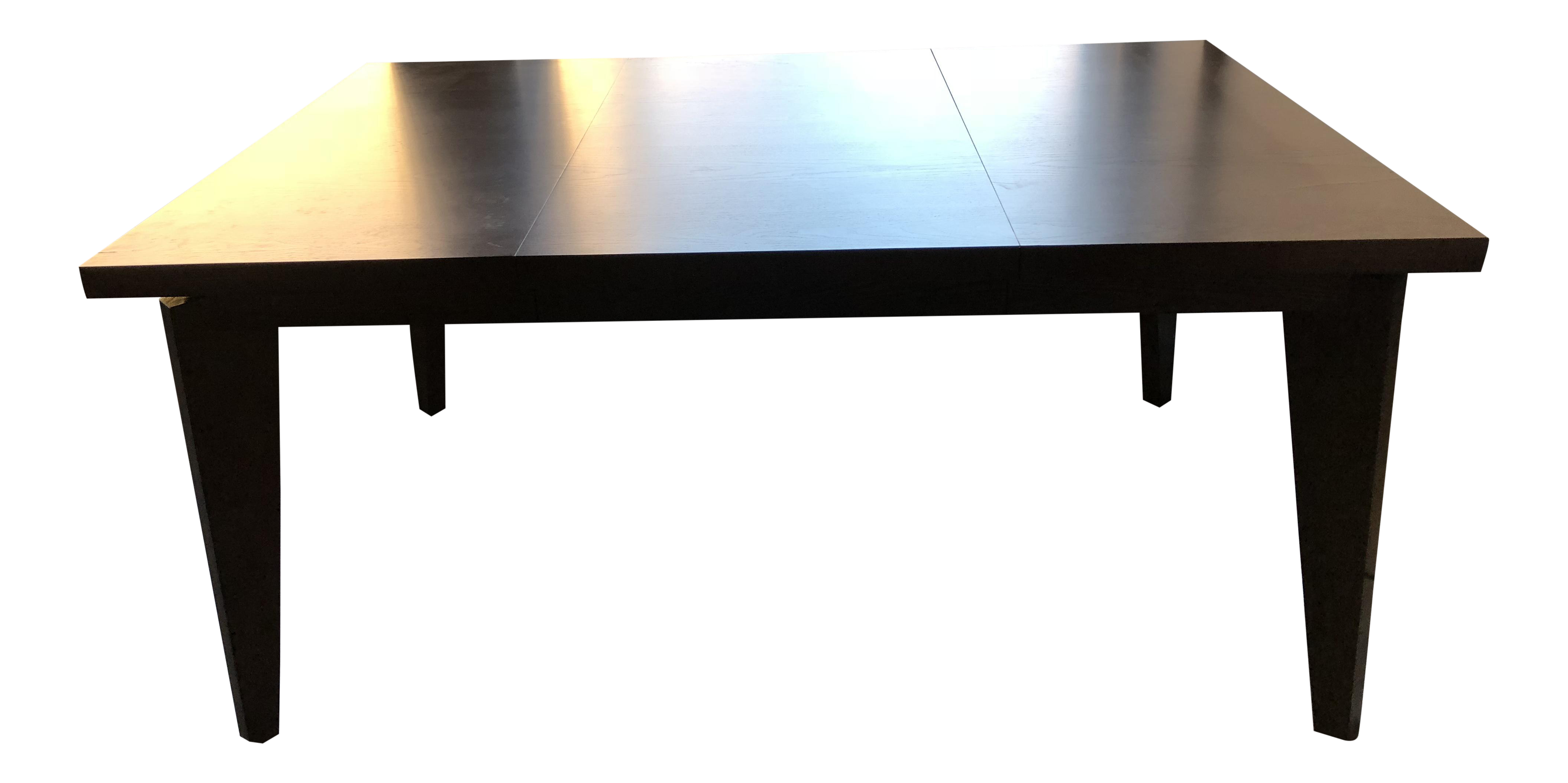 West Elm Angled Leg Expandable Table Chairish