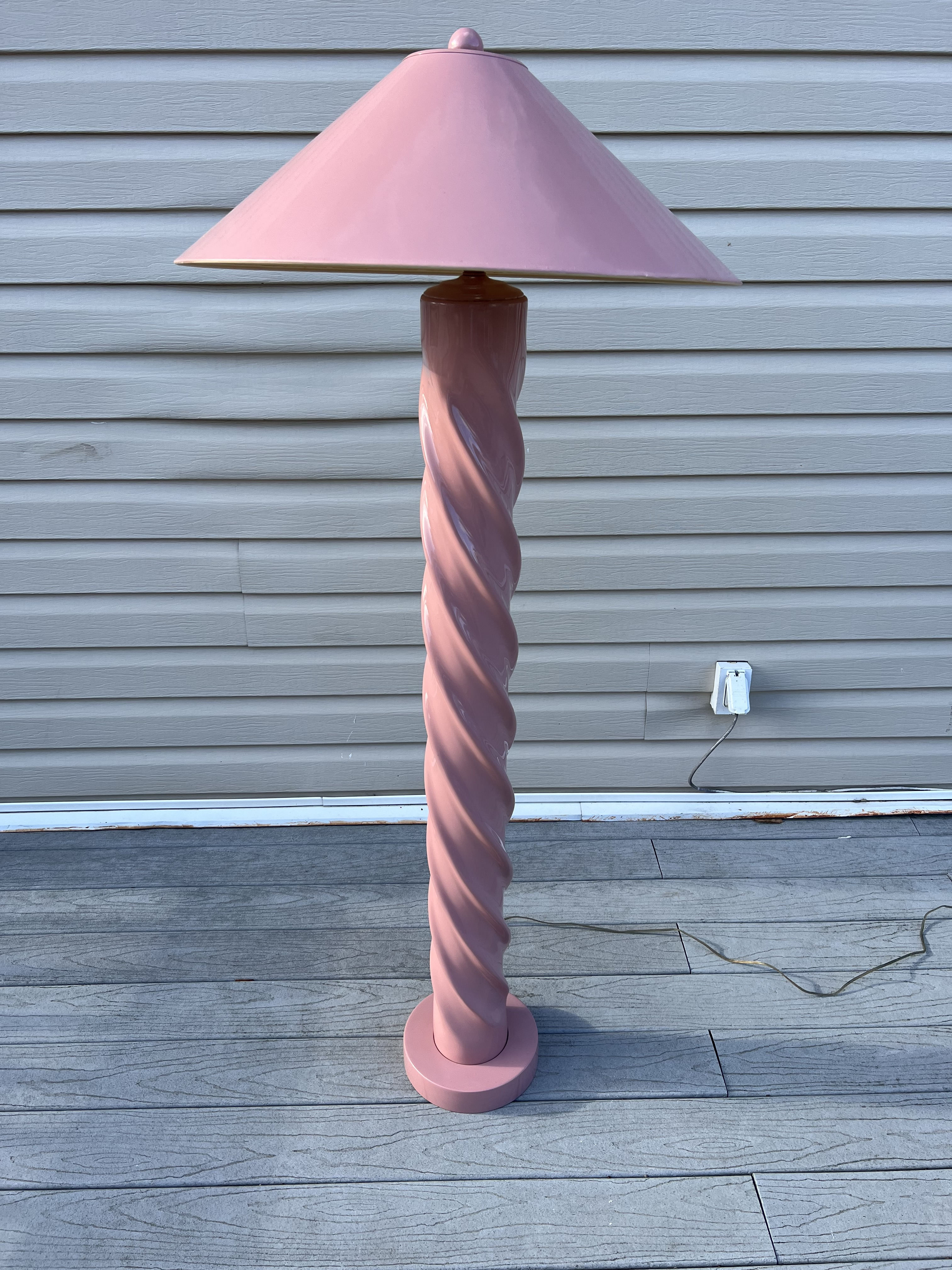 Pink 2024 floor lamp