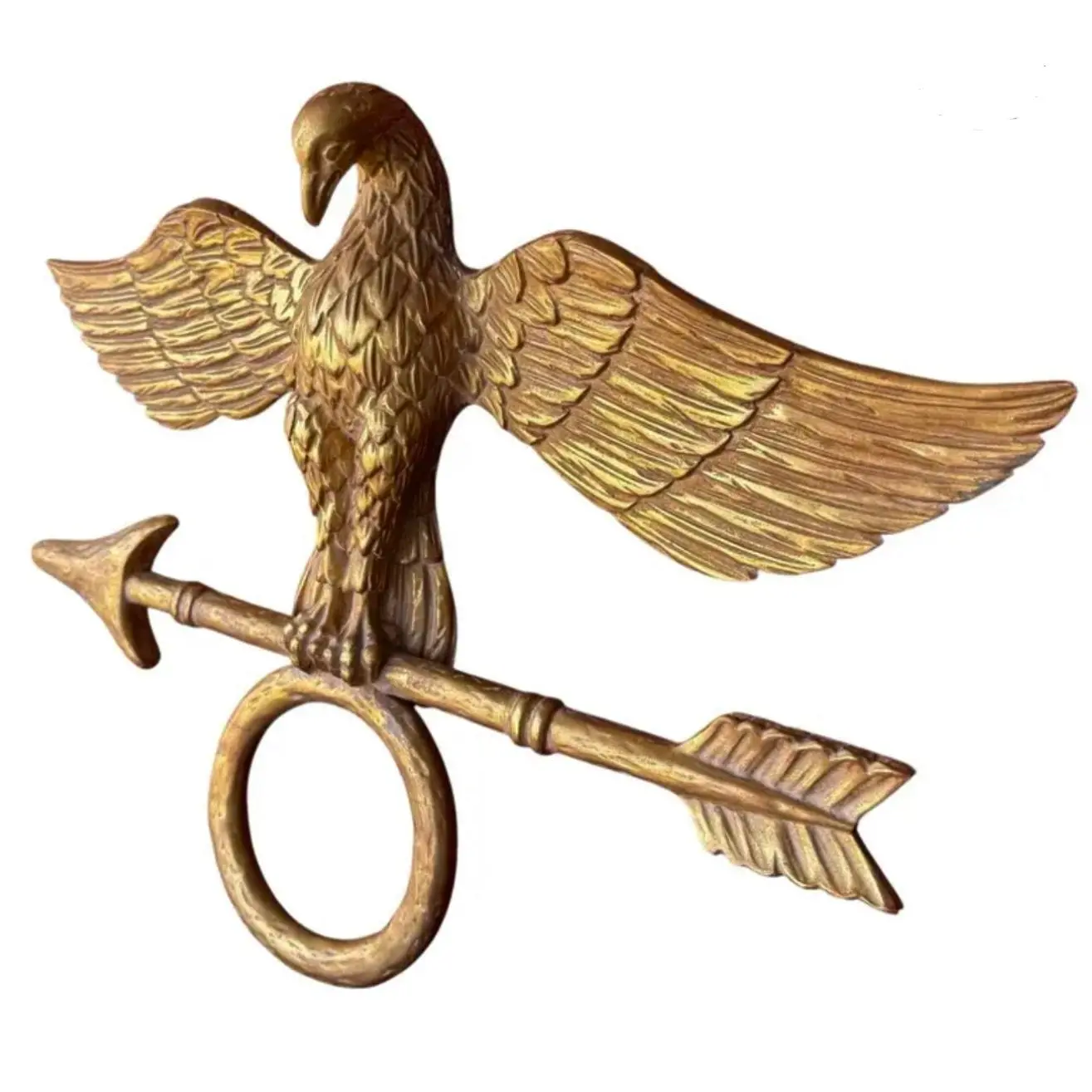 18th C Style Carved Giltwood Eagle Valance Cornice | Chairish, image size:1315x1315