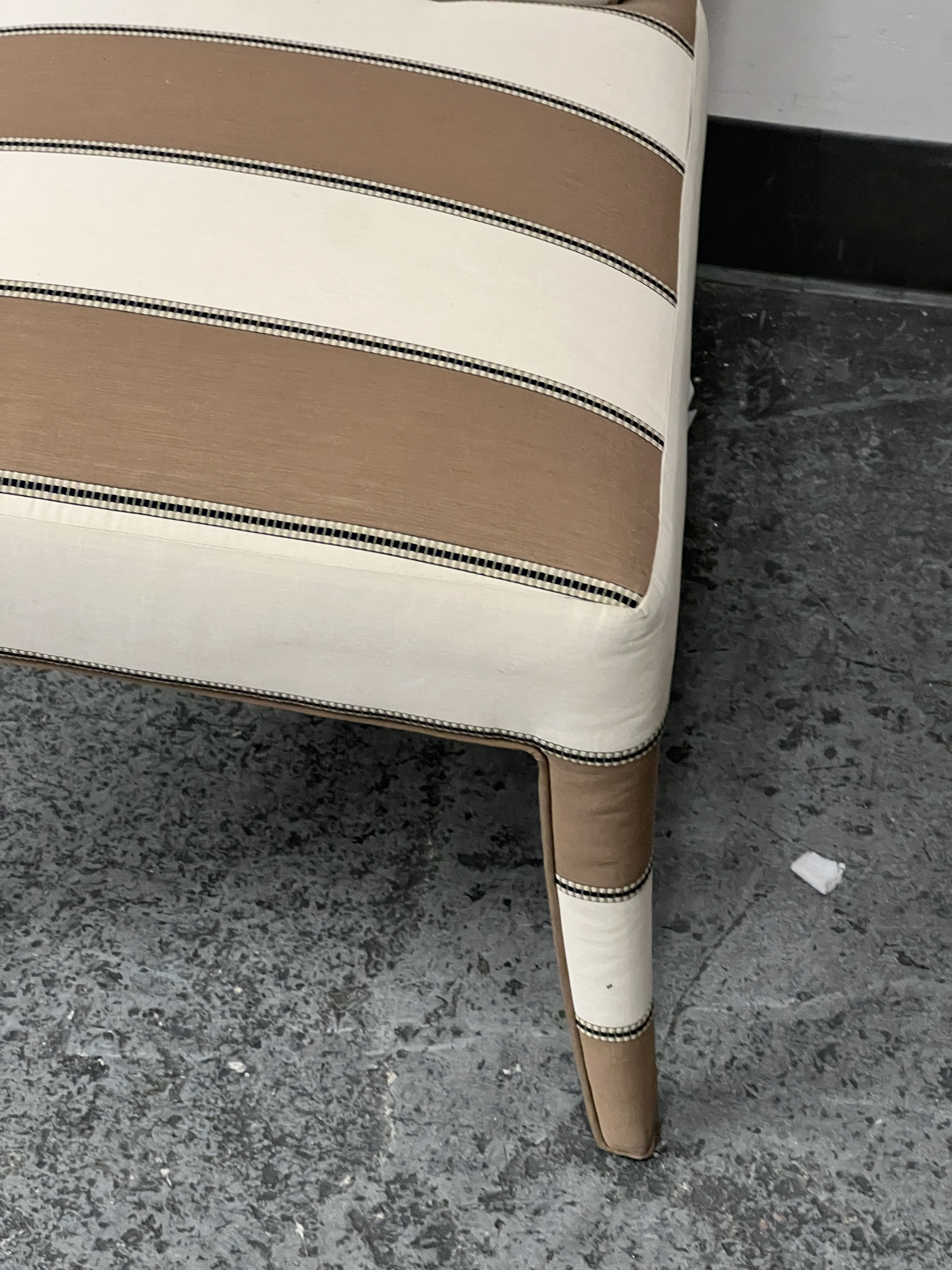 Custom upholstered dining bench sale