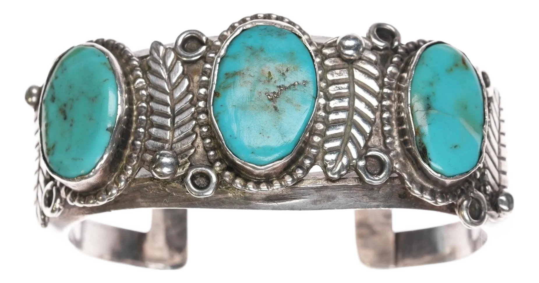 VINTAGE 60s〜70s Navajo Turquoise Bangle