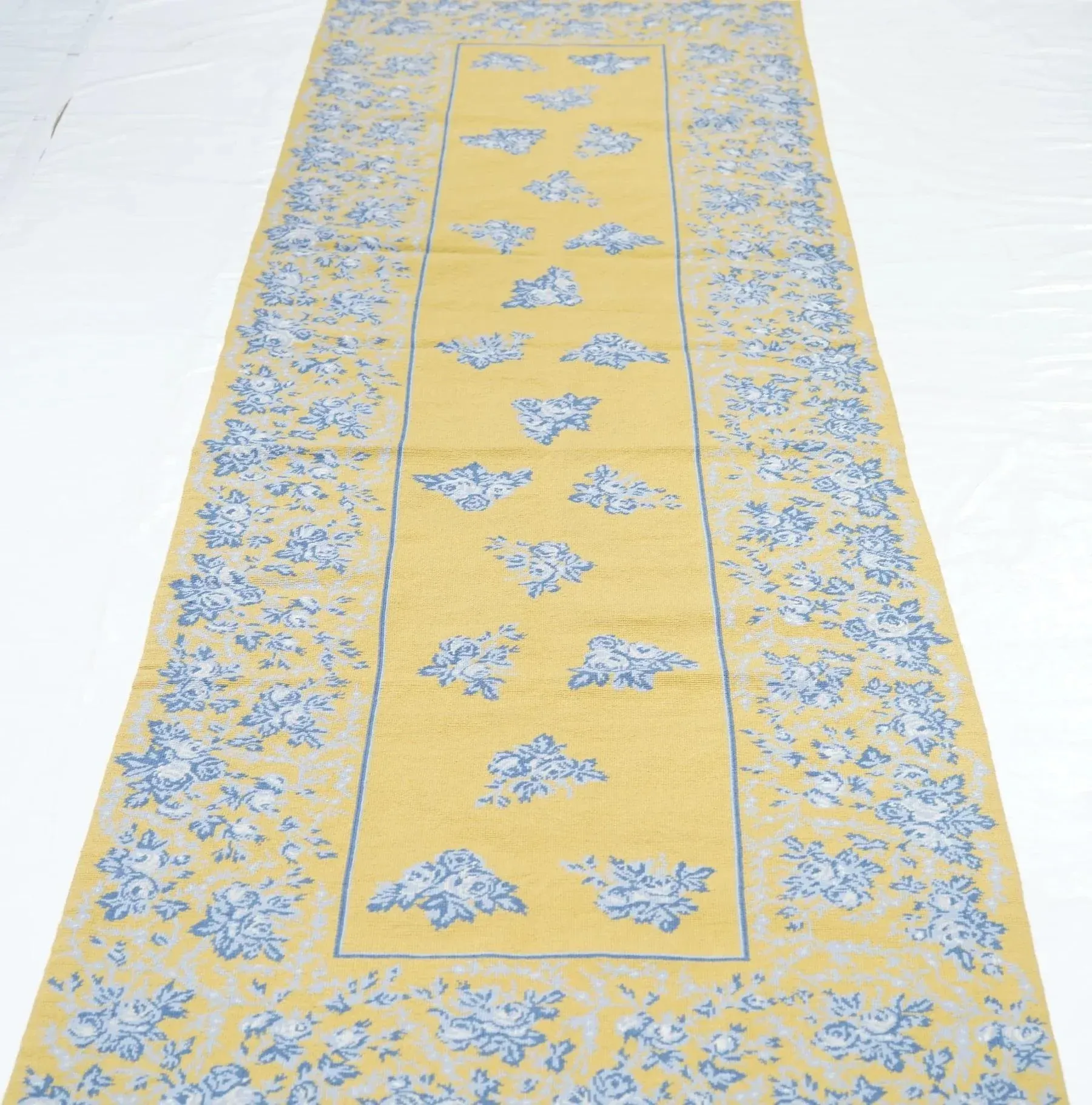 Needle Point Rug 3\' X 9\'11\'\'