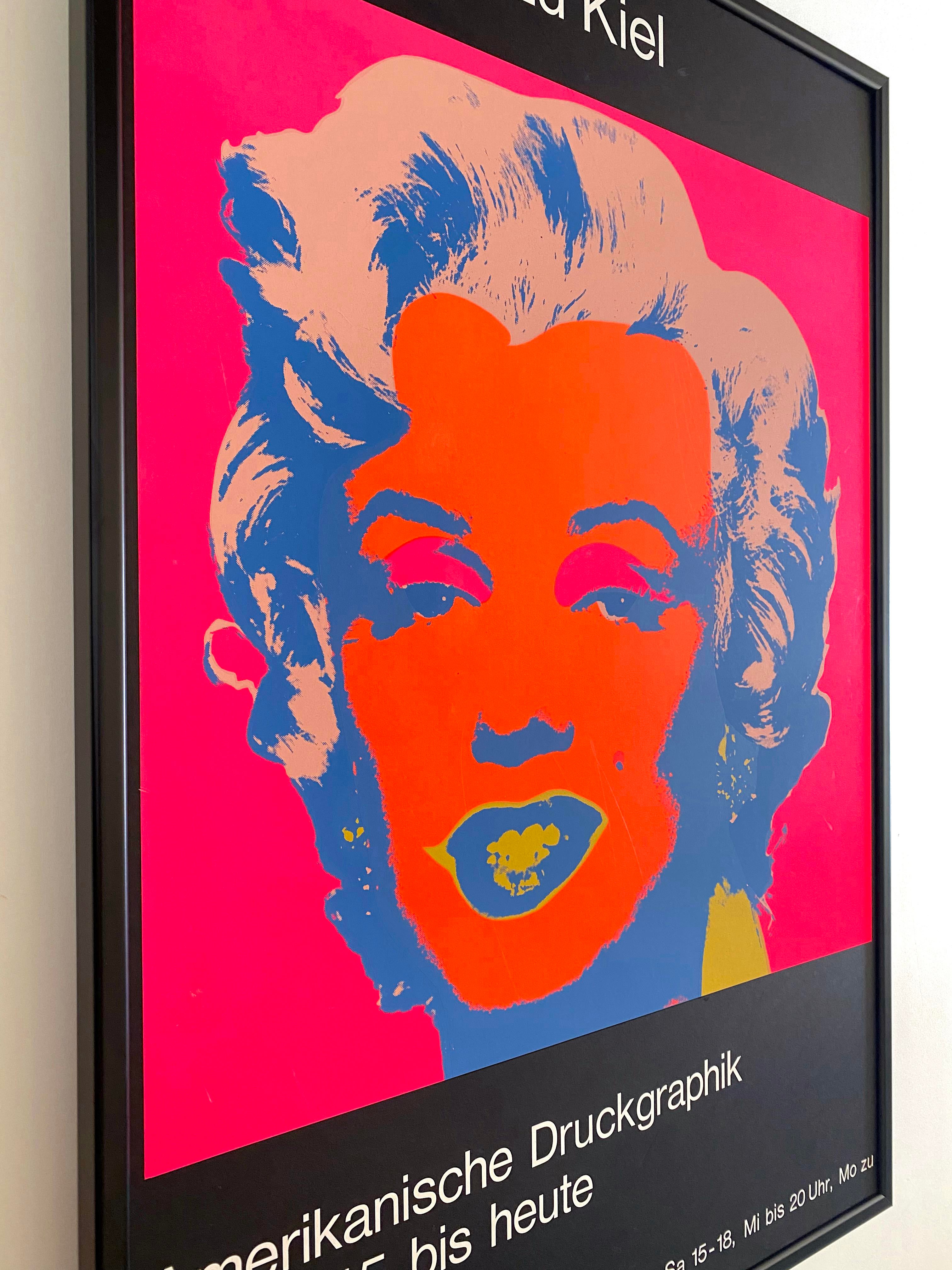 WARHOL、Marilyn、希少画集画、新品額装付 French Offset Lithograph Prints of Andy Warhol Marilyn, 1967