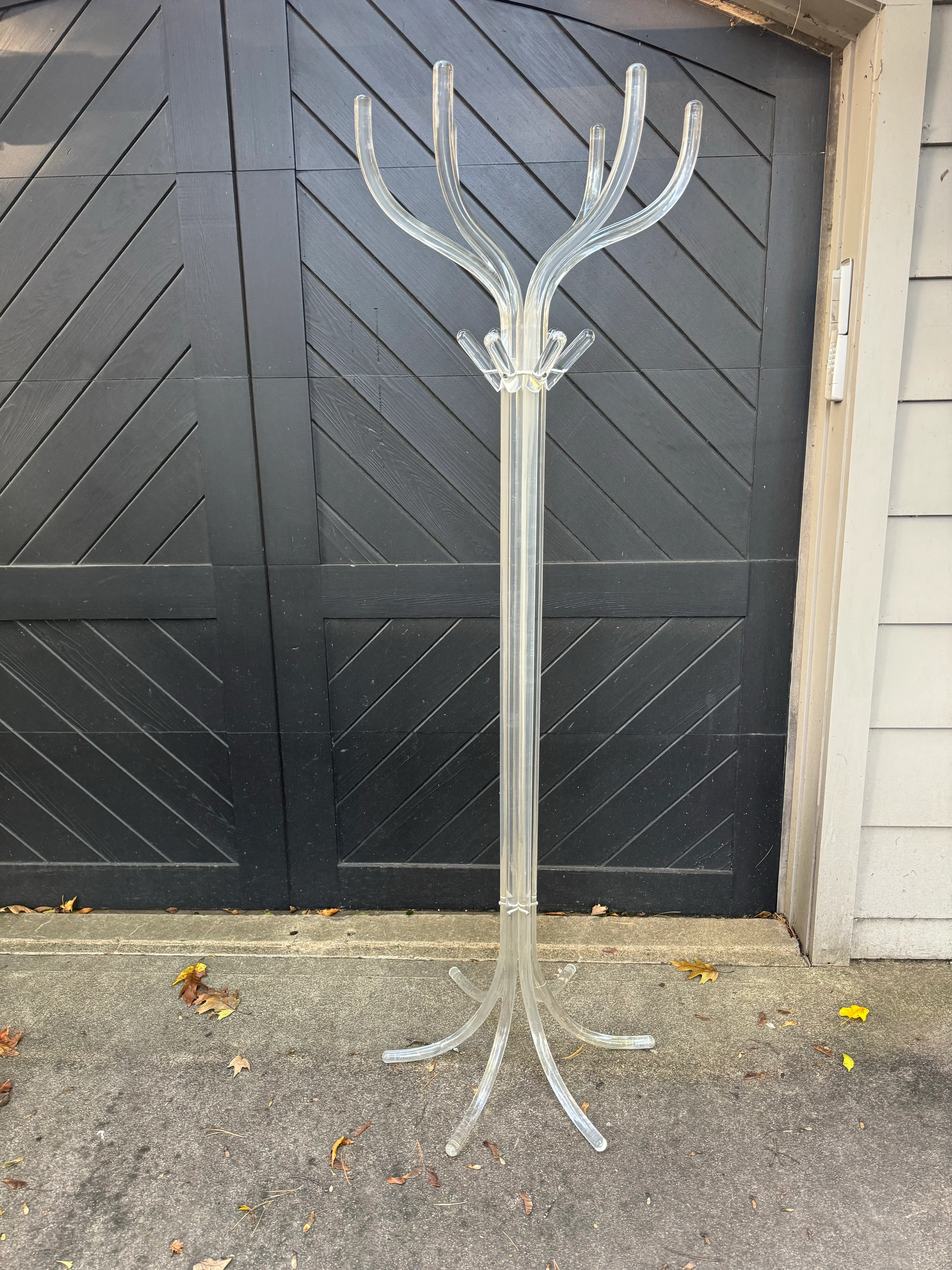 Vintage Lucite Coat Rack