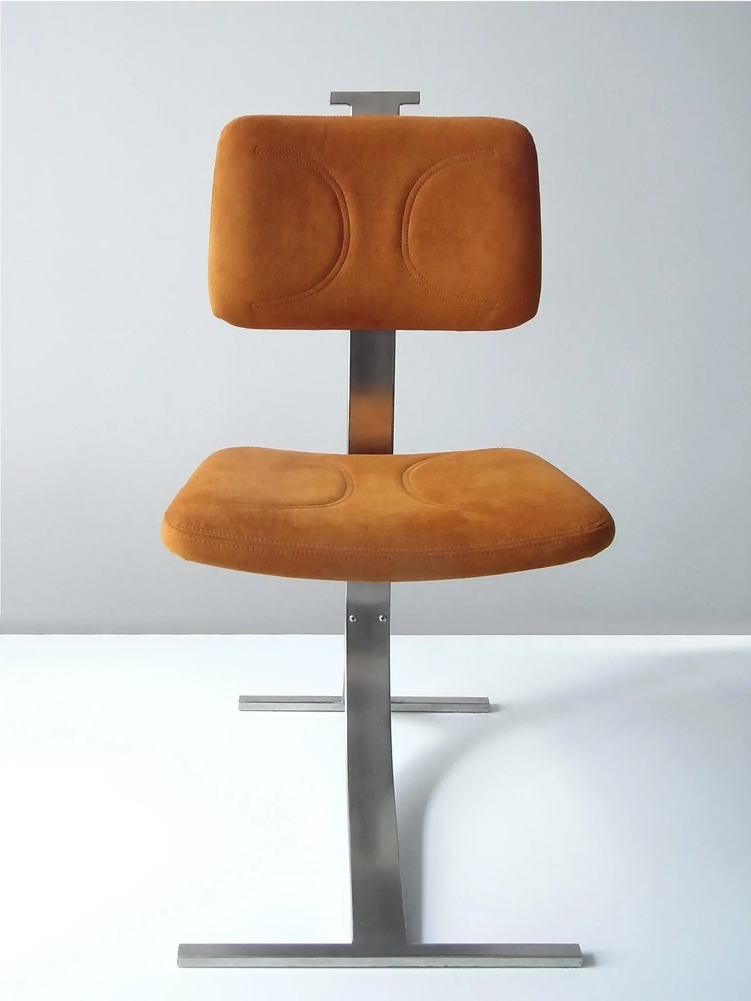 old maison chair ① Maison Jansen Chrome Rocking Chair – Cyclic Furniture