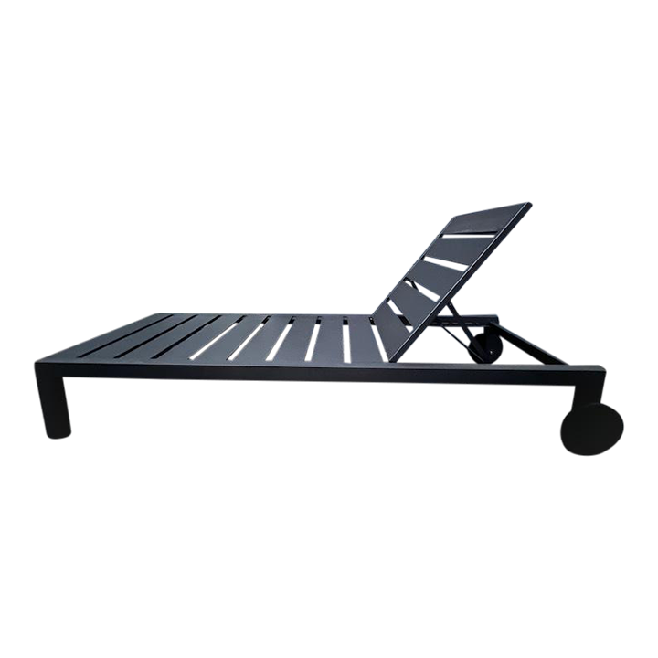 Restoration Hardware RH Aegean Slate Aluminum Chaise Frame Patio