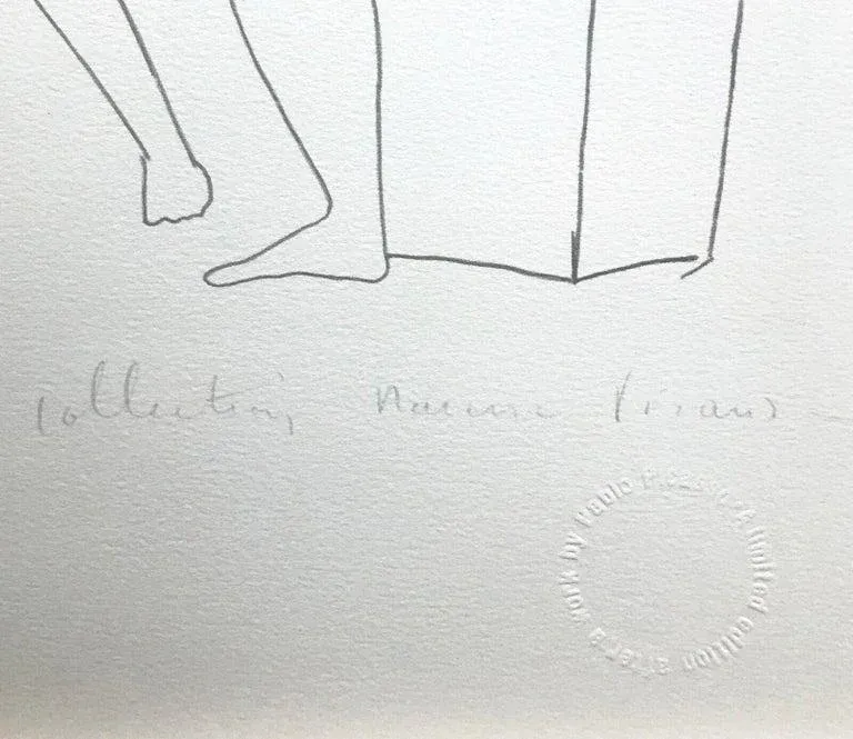 Quatre Nus Au Harem 1980s Pablo Picasso Estate Lithograph