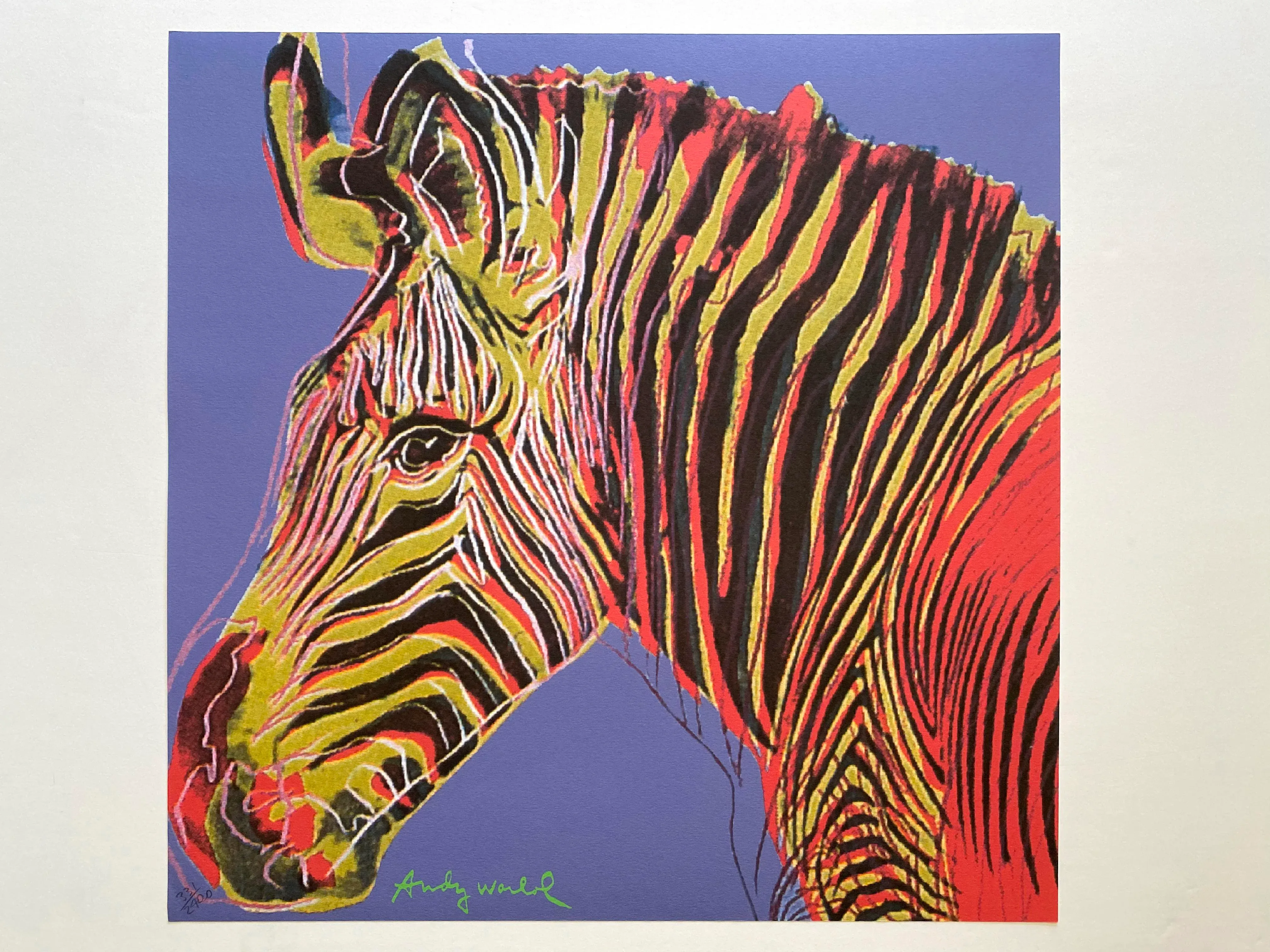 絵画 vintage ART andy-warhol-vintage-1986-lmtd-