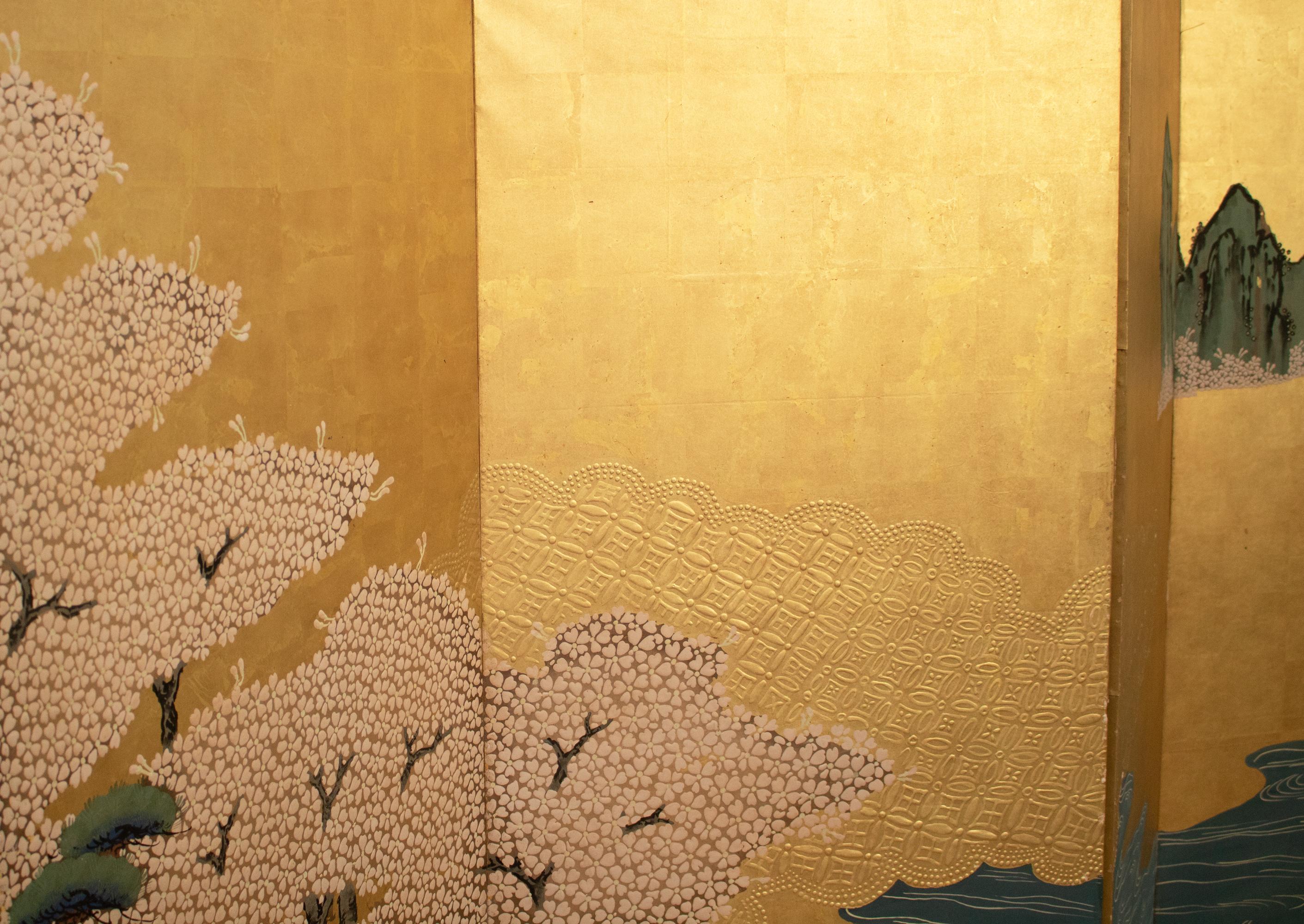 Mid 20th Century Clifton Karhu Block Print Furoshiki Wall