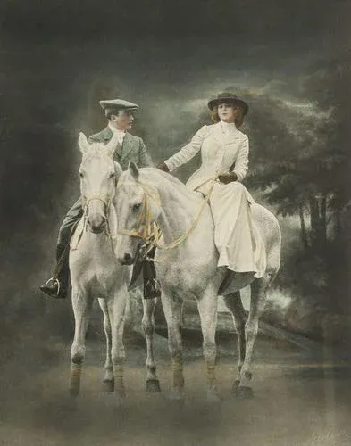 German Artist, Finish and Start, 20th Century, Colored