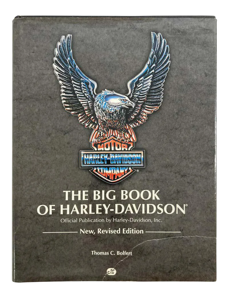 The Big Book Of Harley-Davidson Hardcover Book | Chairish