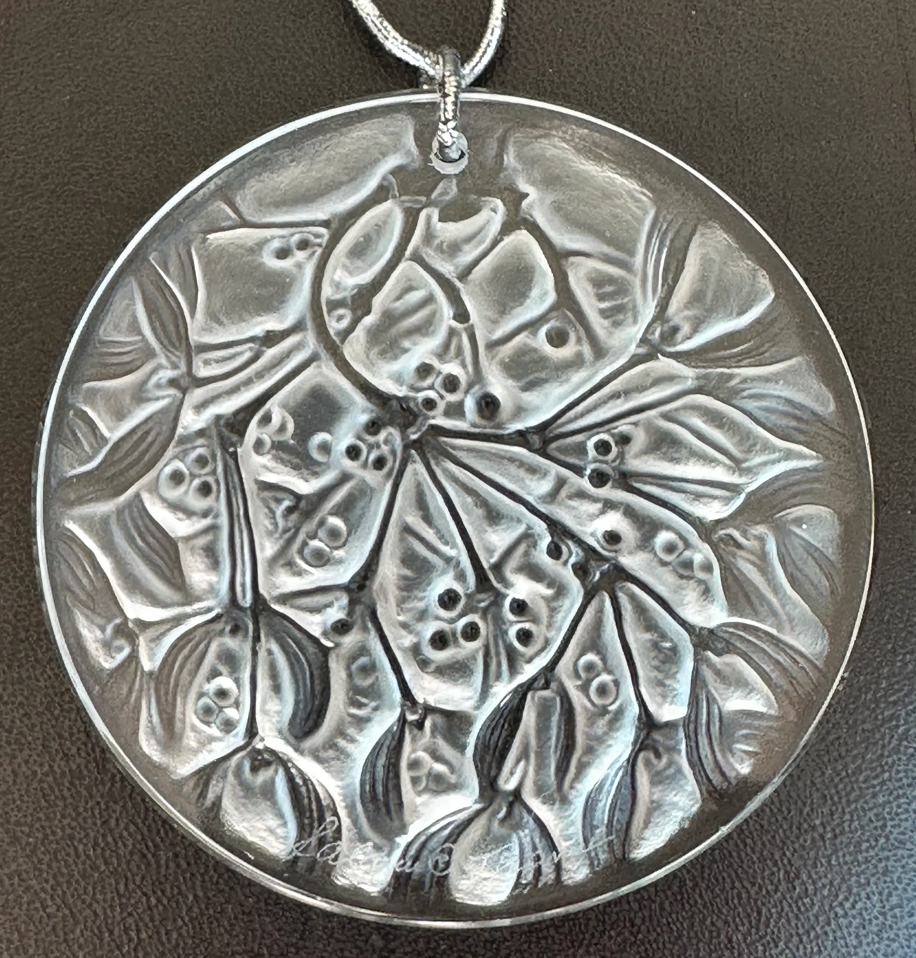 Lalique France Crystal Christmas Ornament | Chairish