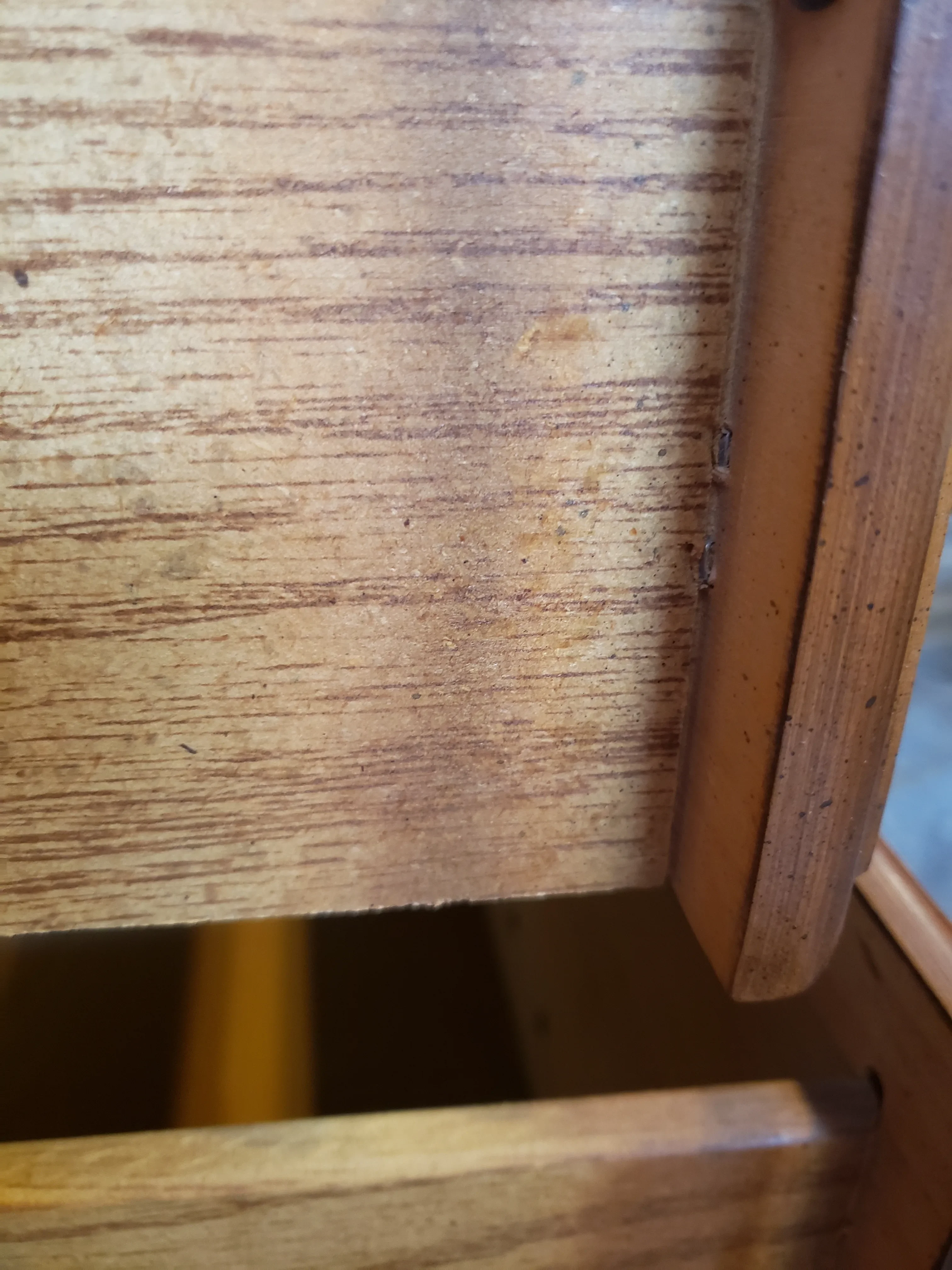 Late 20th Century Wooden 2 Drawer Bassett Nightstand | Chairish