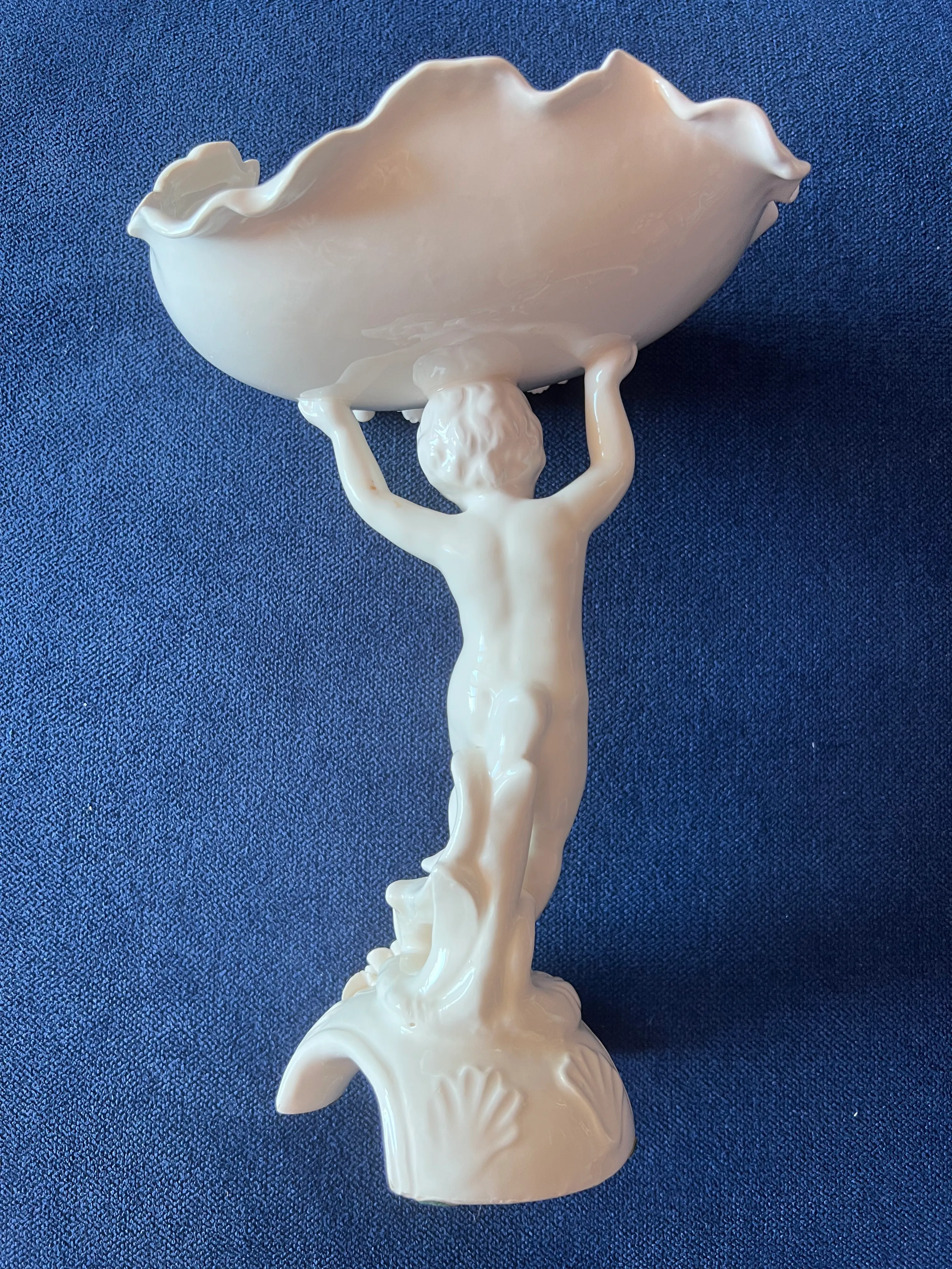 1950s Lenwile Ardalt Cherub Compote, Made in Japan | Chairish