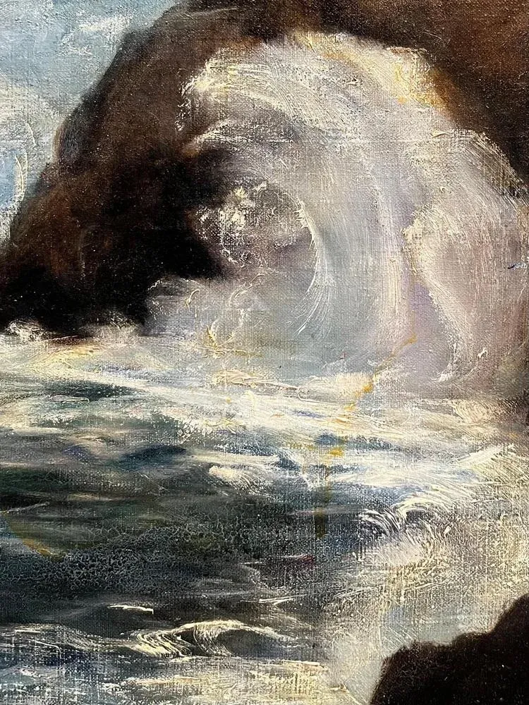 Elisabeth Schlup, Sea Cliff, Oil on Canvas, 1904 main image 1