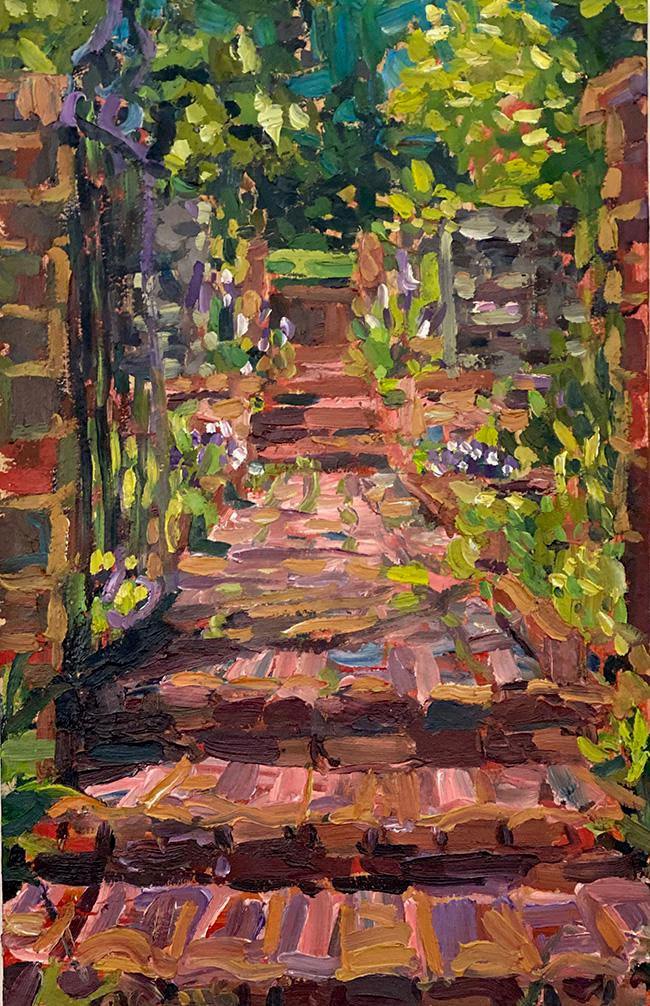 Abstract Expressionist Original Oil Painting by