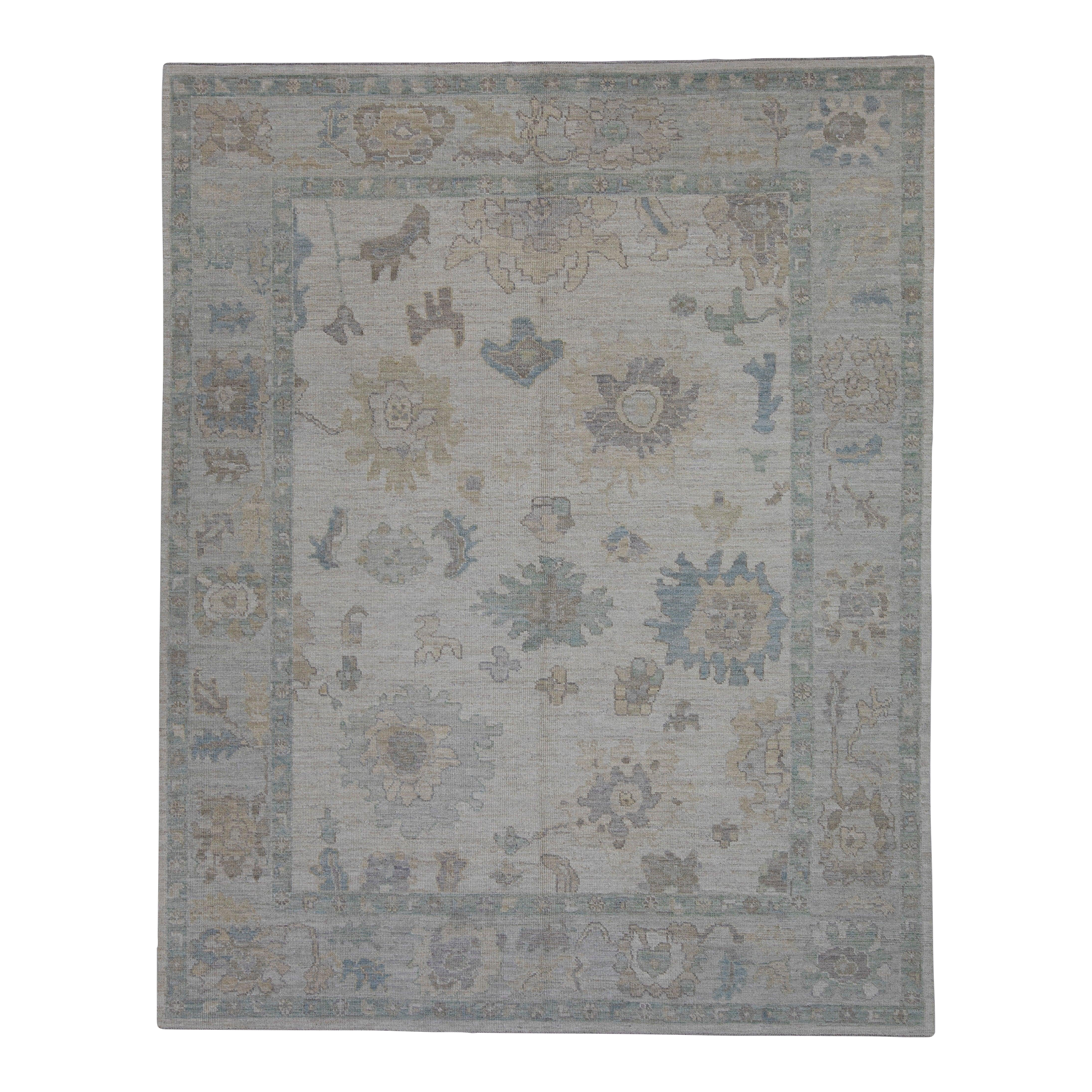 Turkish Oushak Rug 8\'1\