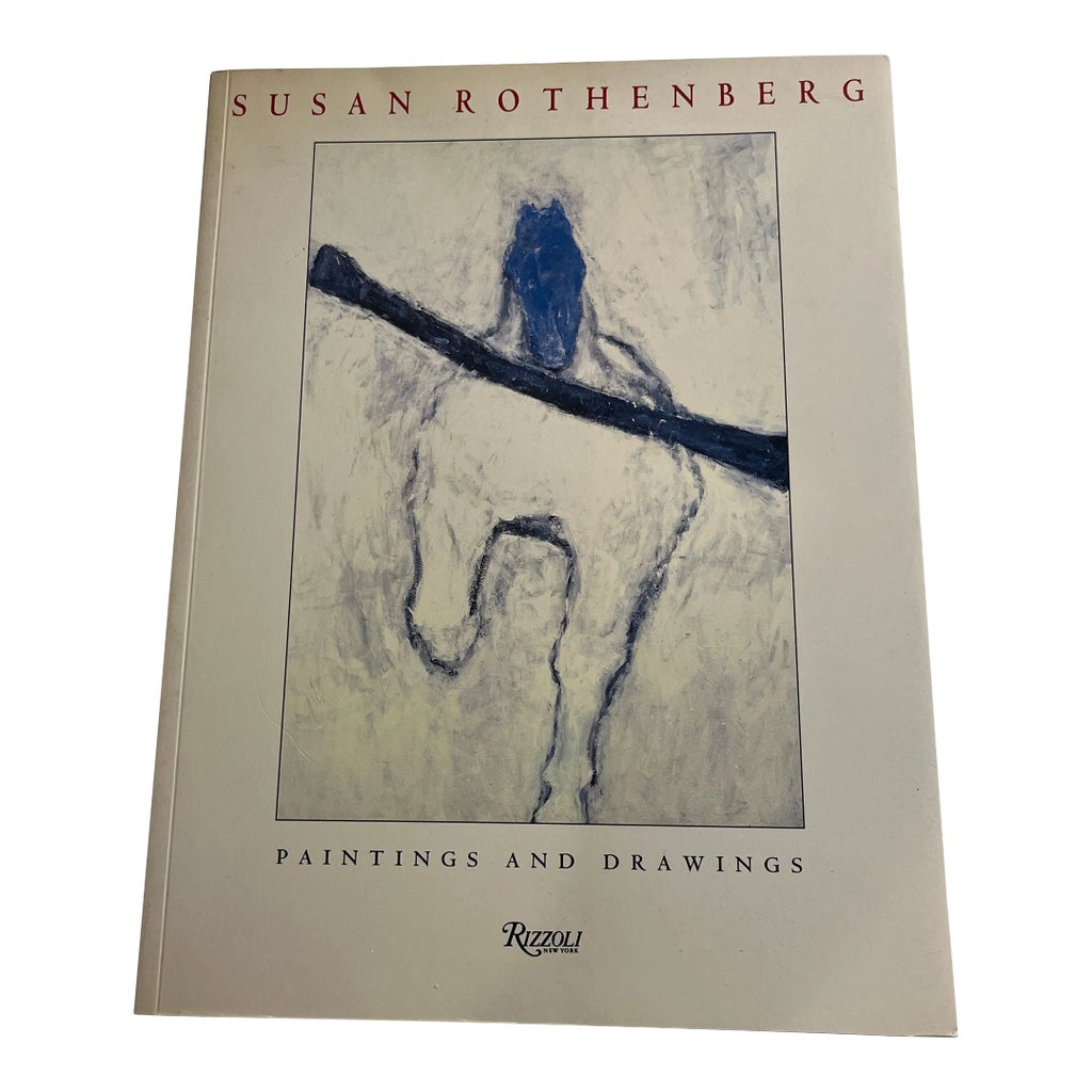 1992 Susan Rothenberg Book | Chairish