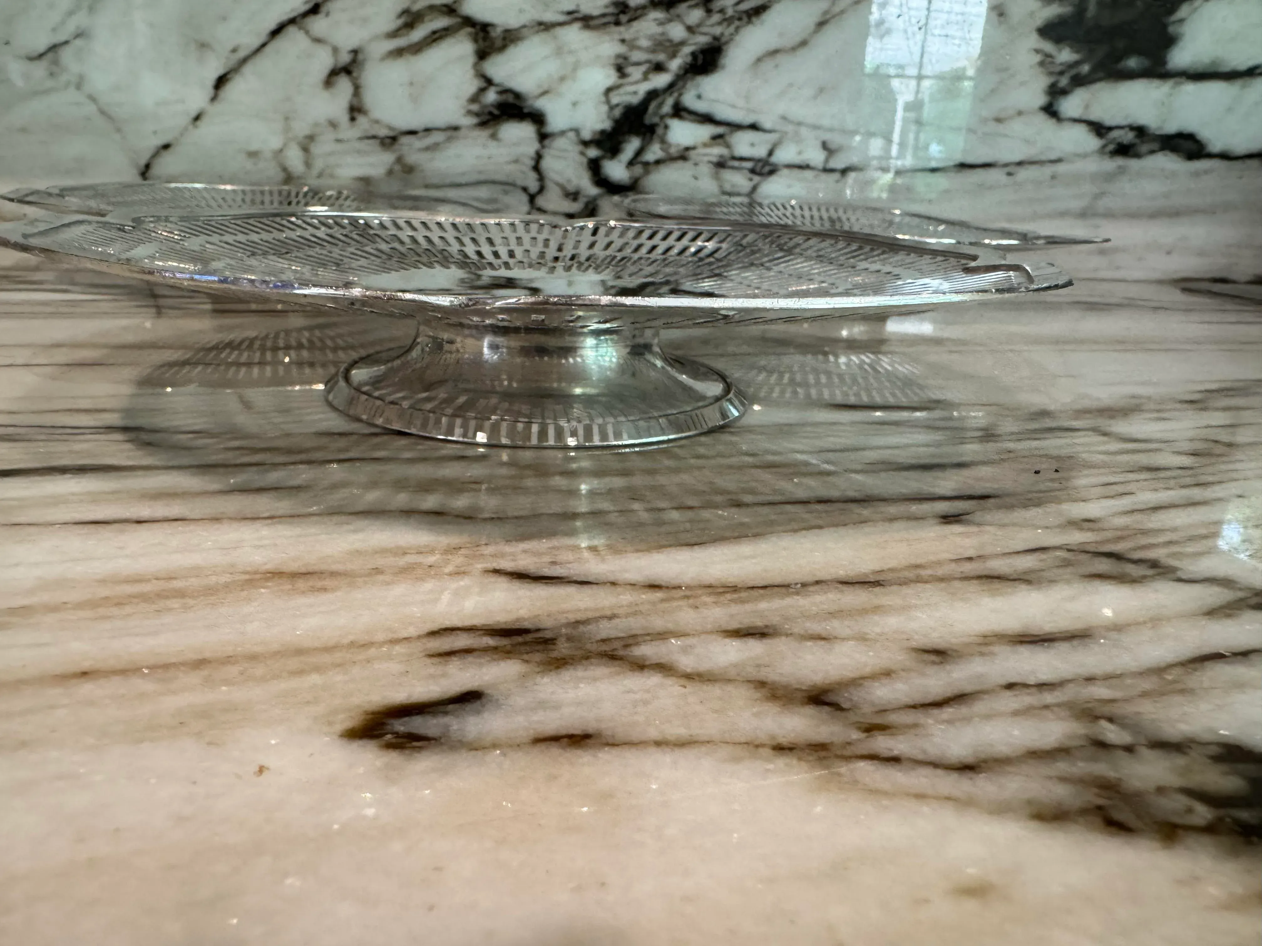 Meriden Silver Co. Serving Platter, S/3