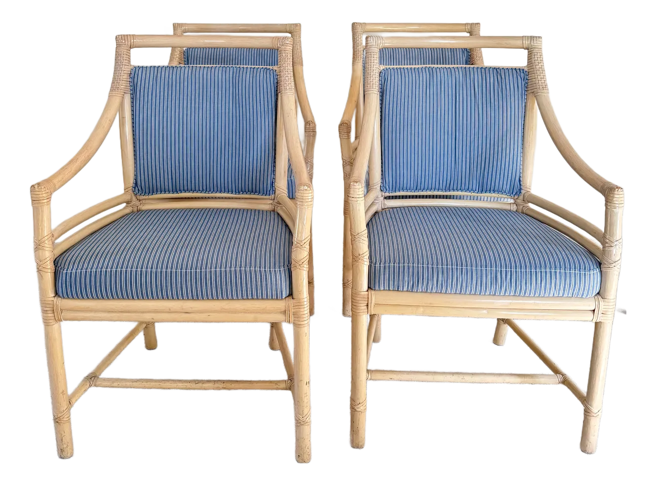 Vintage Mcguire Rattan Mcguire Target Chairs Vintage McGuire