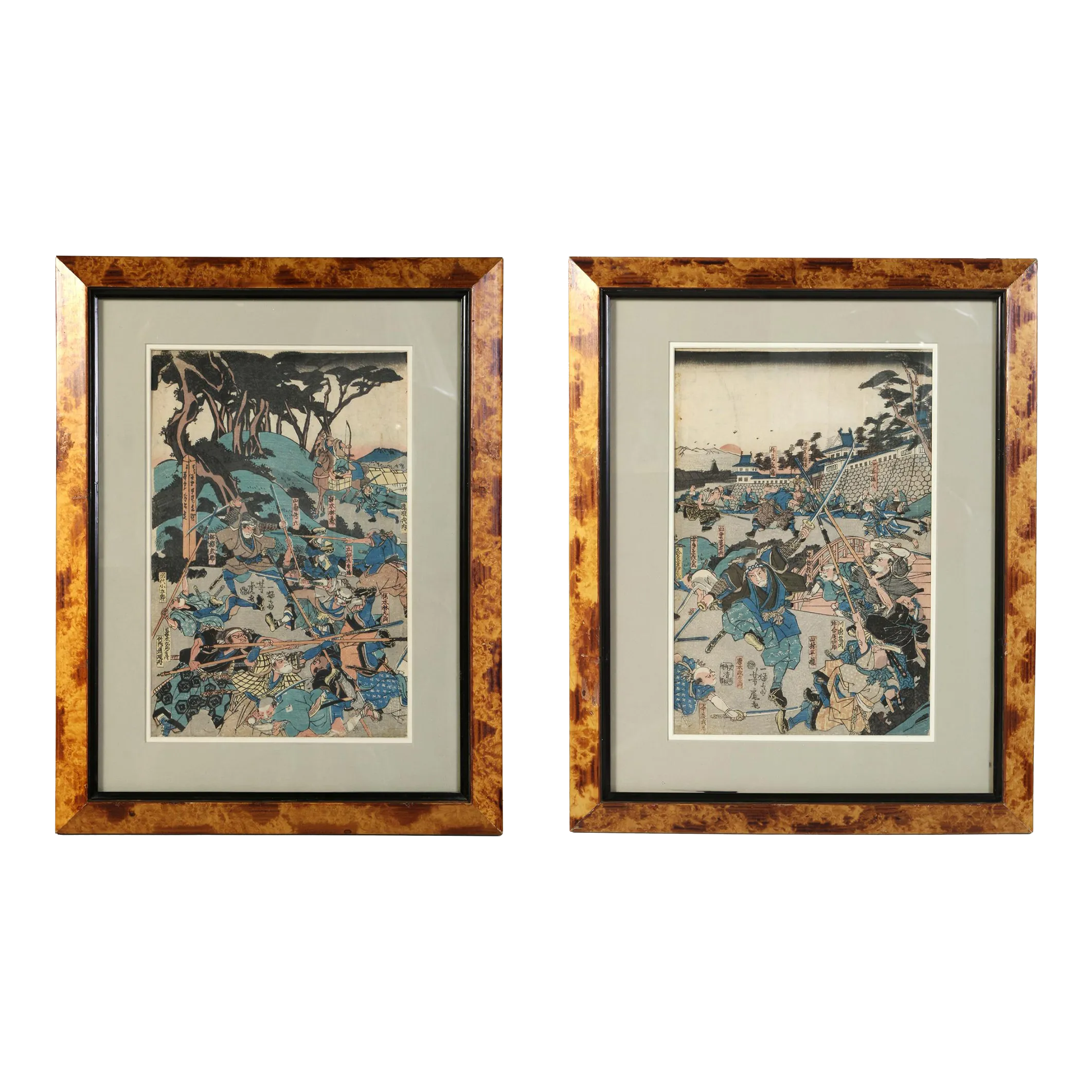 伽羅ページ Utagawa Hiroshige - Station #3 Kawasaki: the Rokugô Ferry