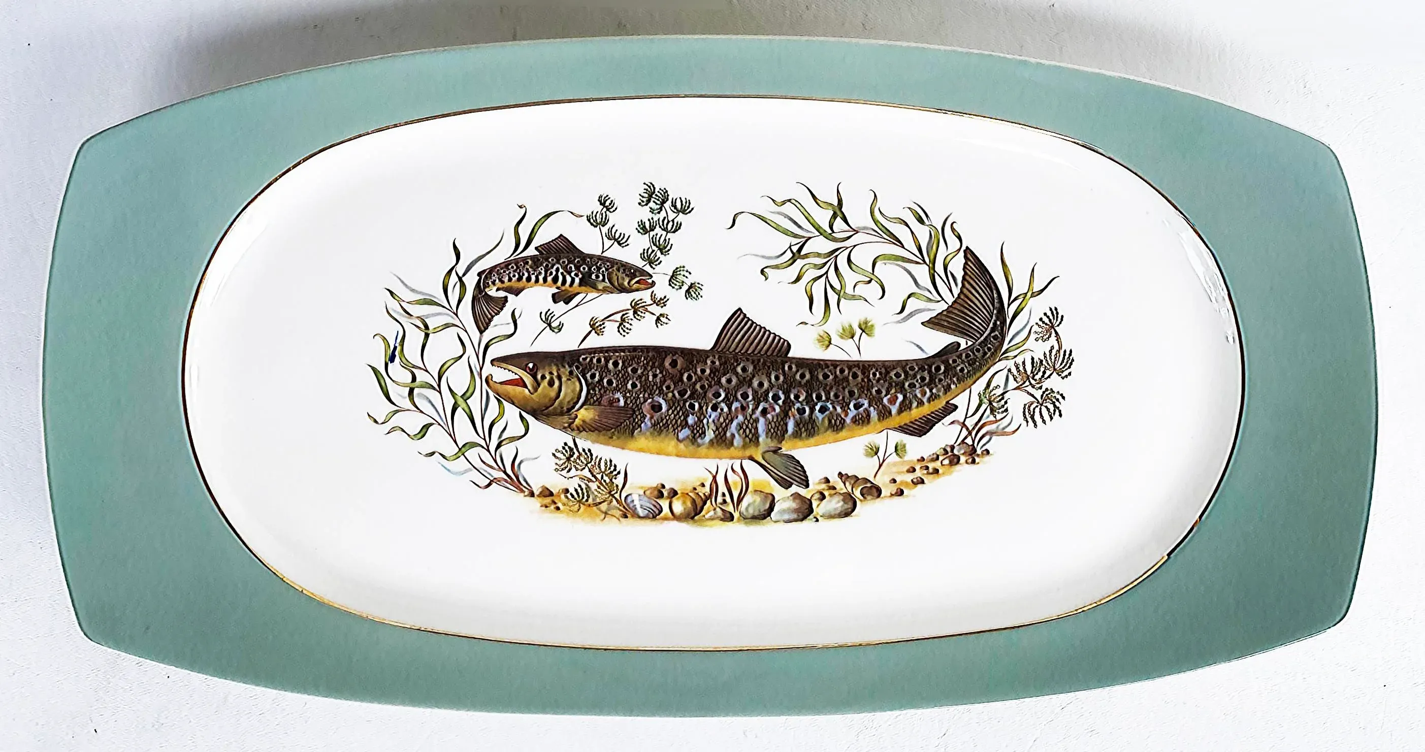 食器 Gustavsberg Fish plate  all color 食器 Gustavsberg Fish plate all color 1960's Vintage Swedish